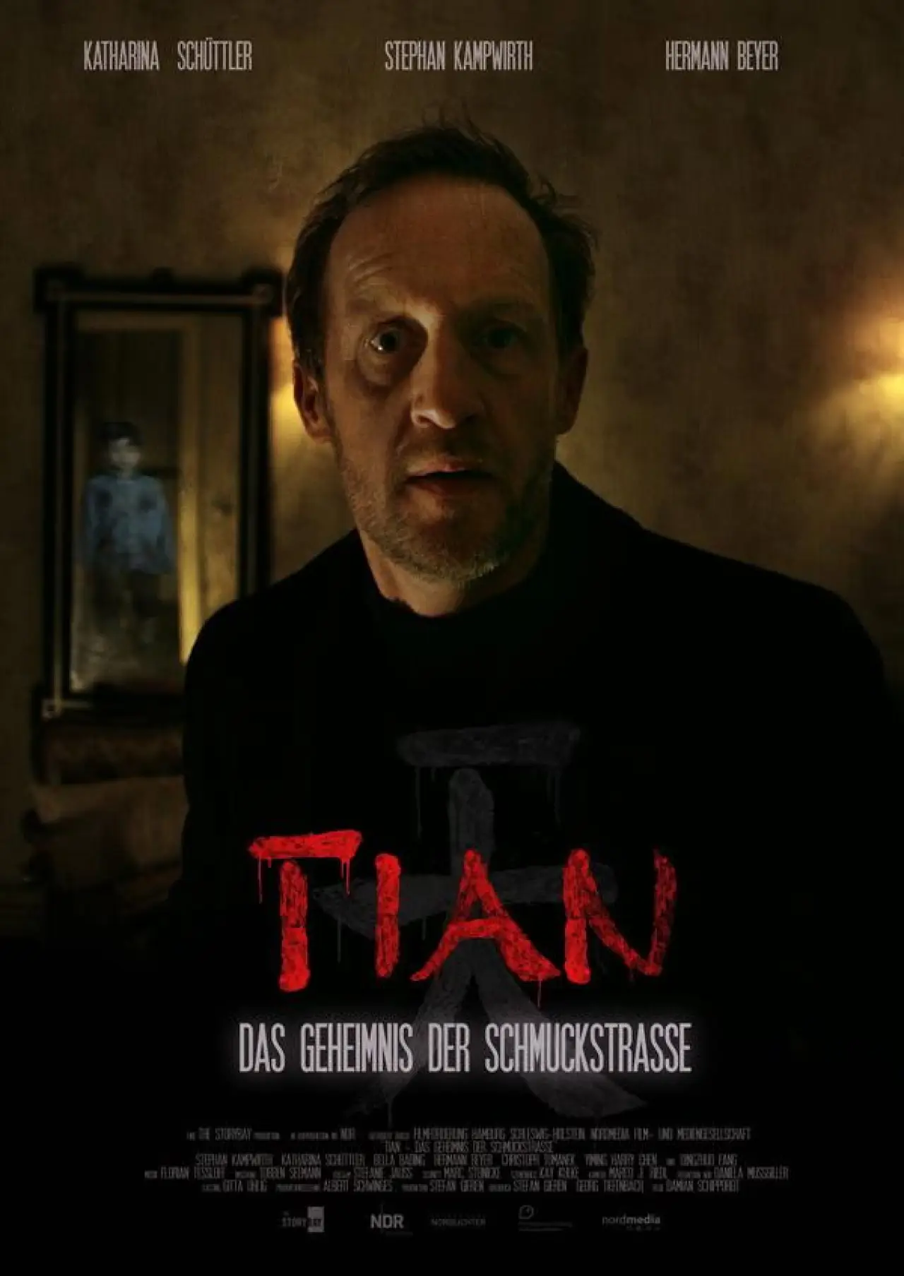 Plakat filmowy "Tian - Das Geheimnis der Schmuckstraße"