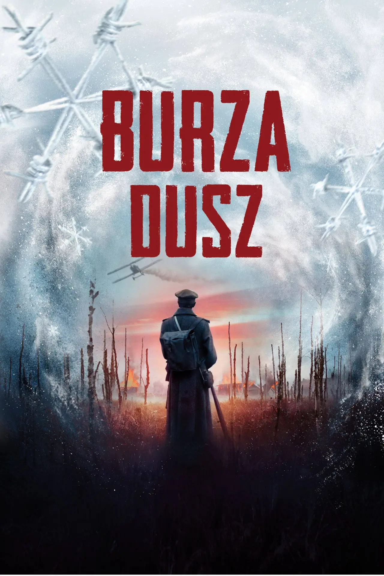 Plakat filmowy "Burza dusz"