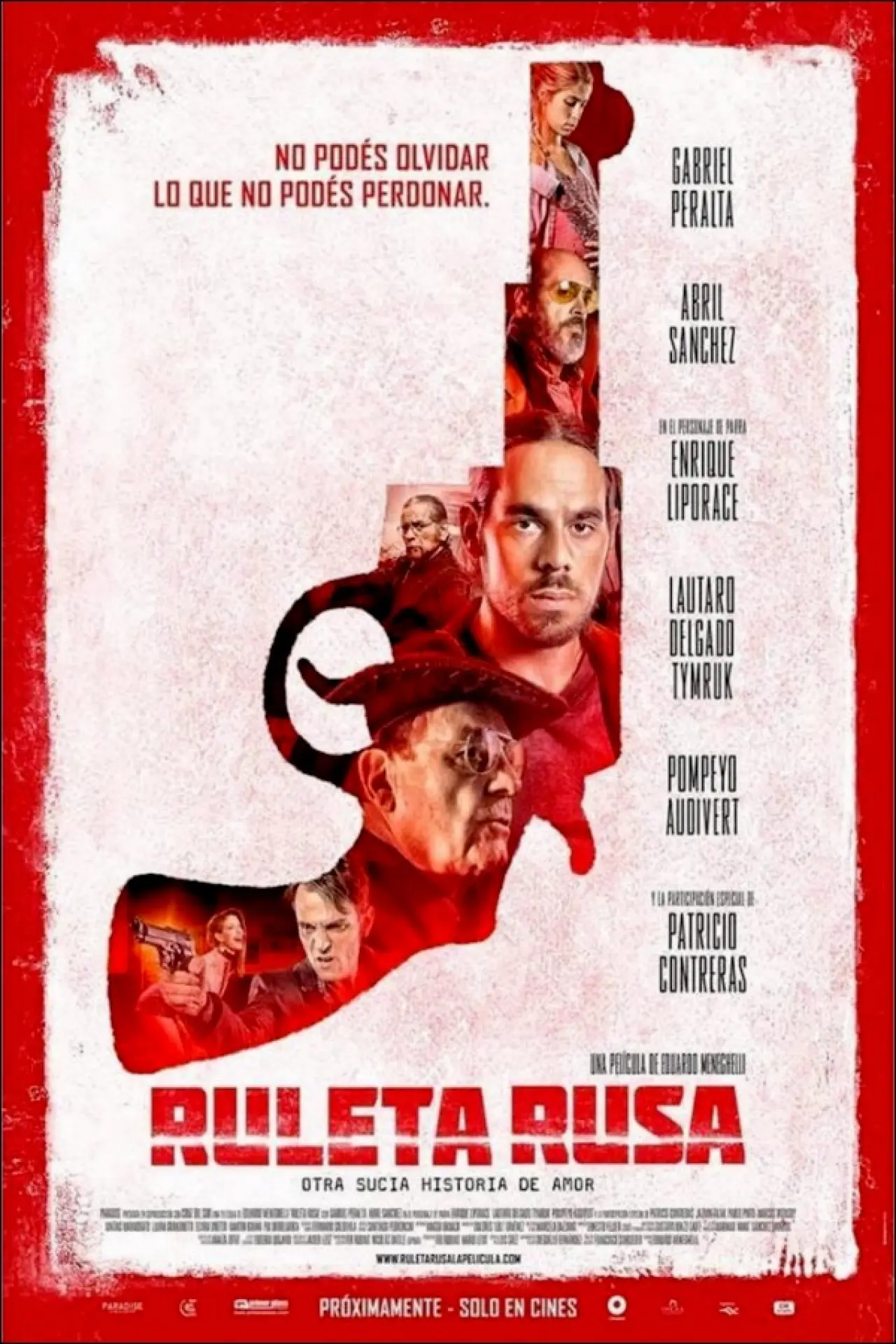 Plakat filmowy "Ruleta rusa"