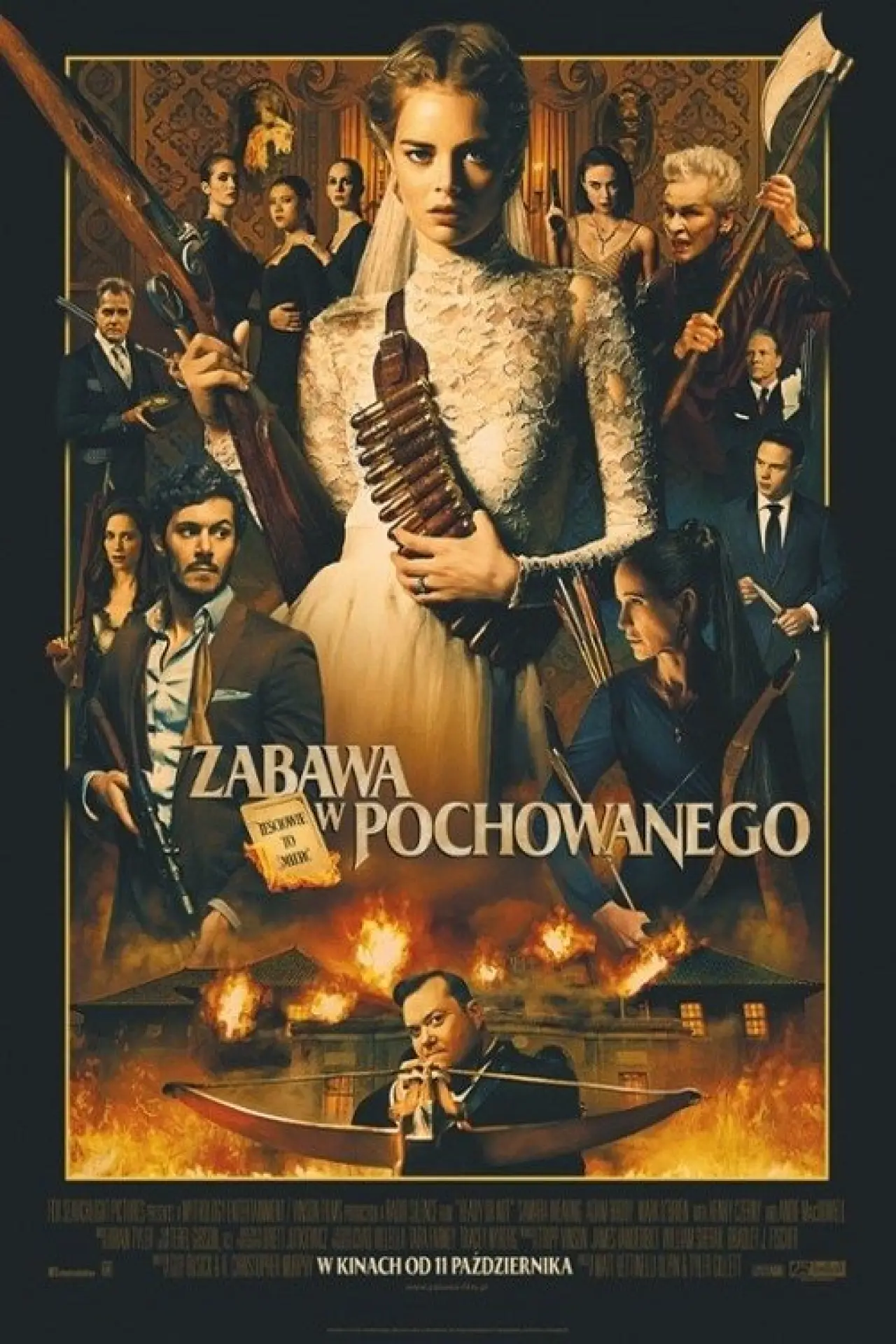 Plakat filmowy "Zabawa w pochowanego"