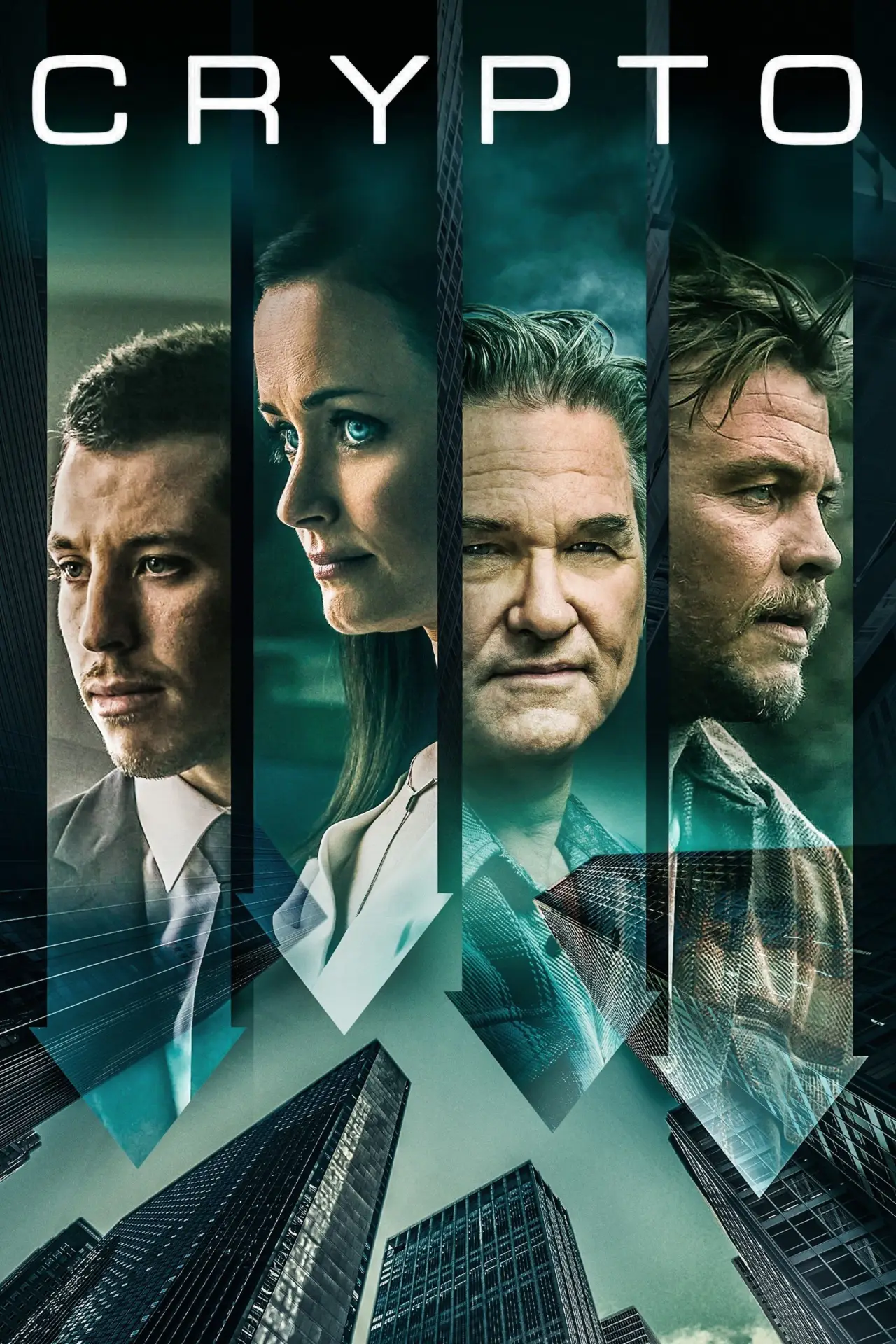 Plakat filmowy "Krypto: Strach to najtrudniejsza waluta"