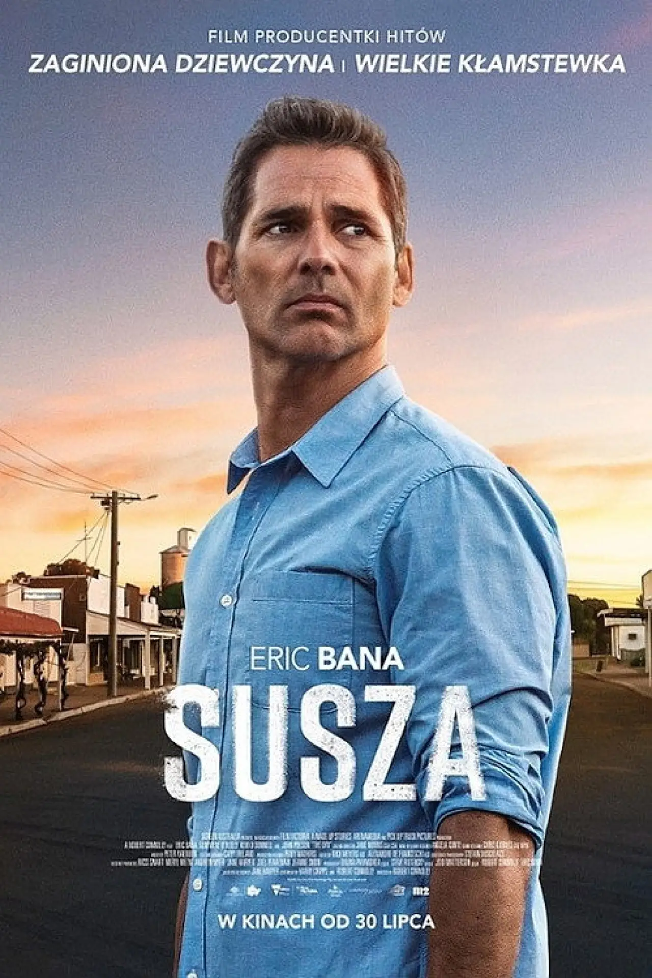 Plakat filmowy "Susza"