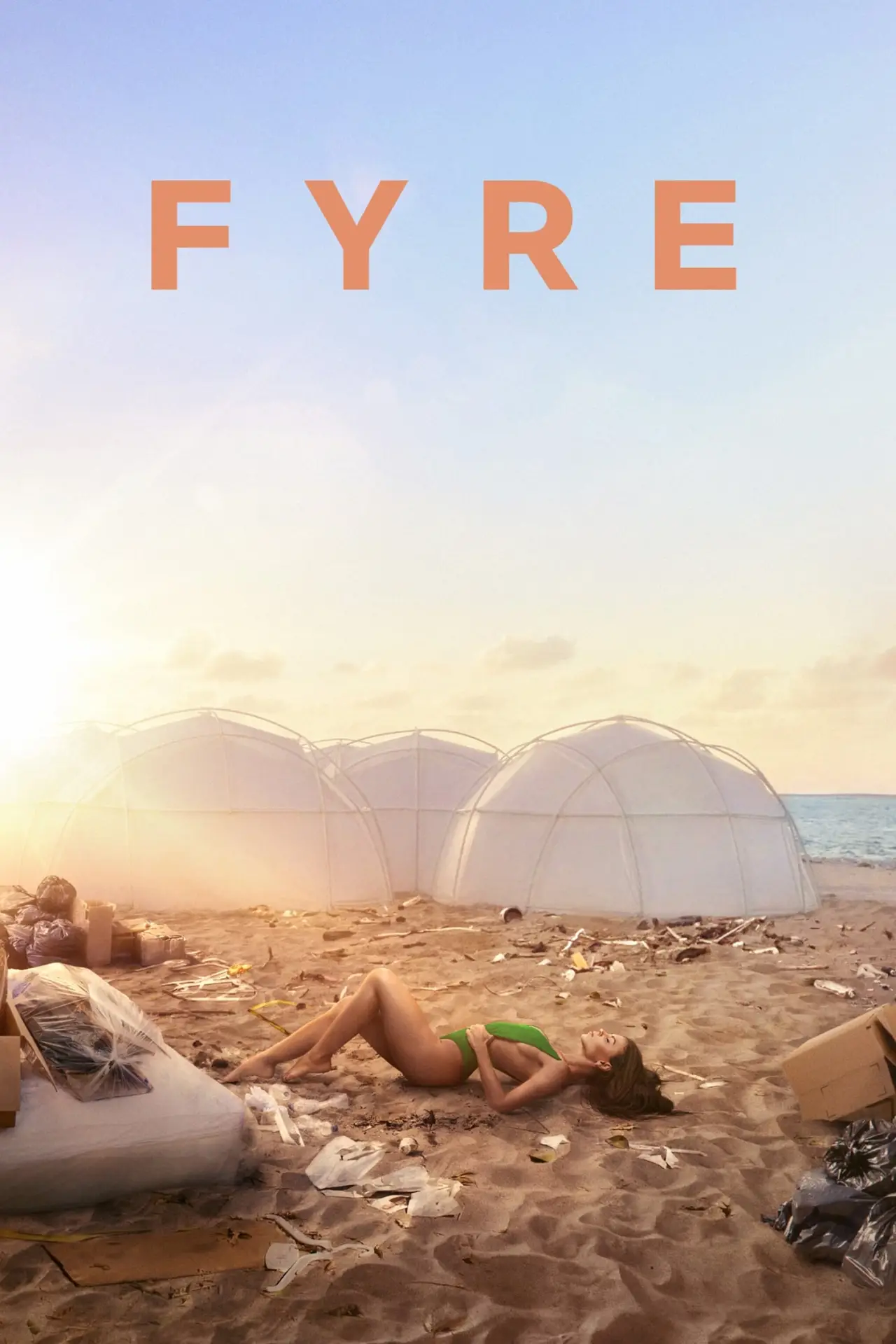 Plakat filmowy "Fyre: Najlepsza impreza, która nigdy się nie zdarzyła"