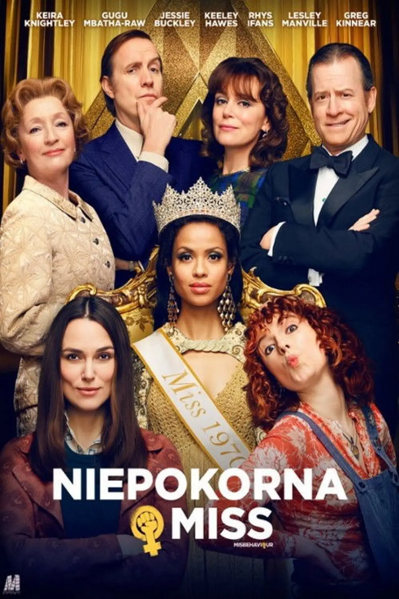 Plakat filmowy "Niepokorna Miss"
