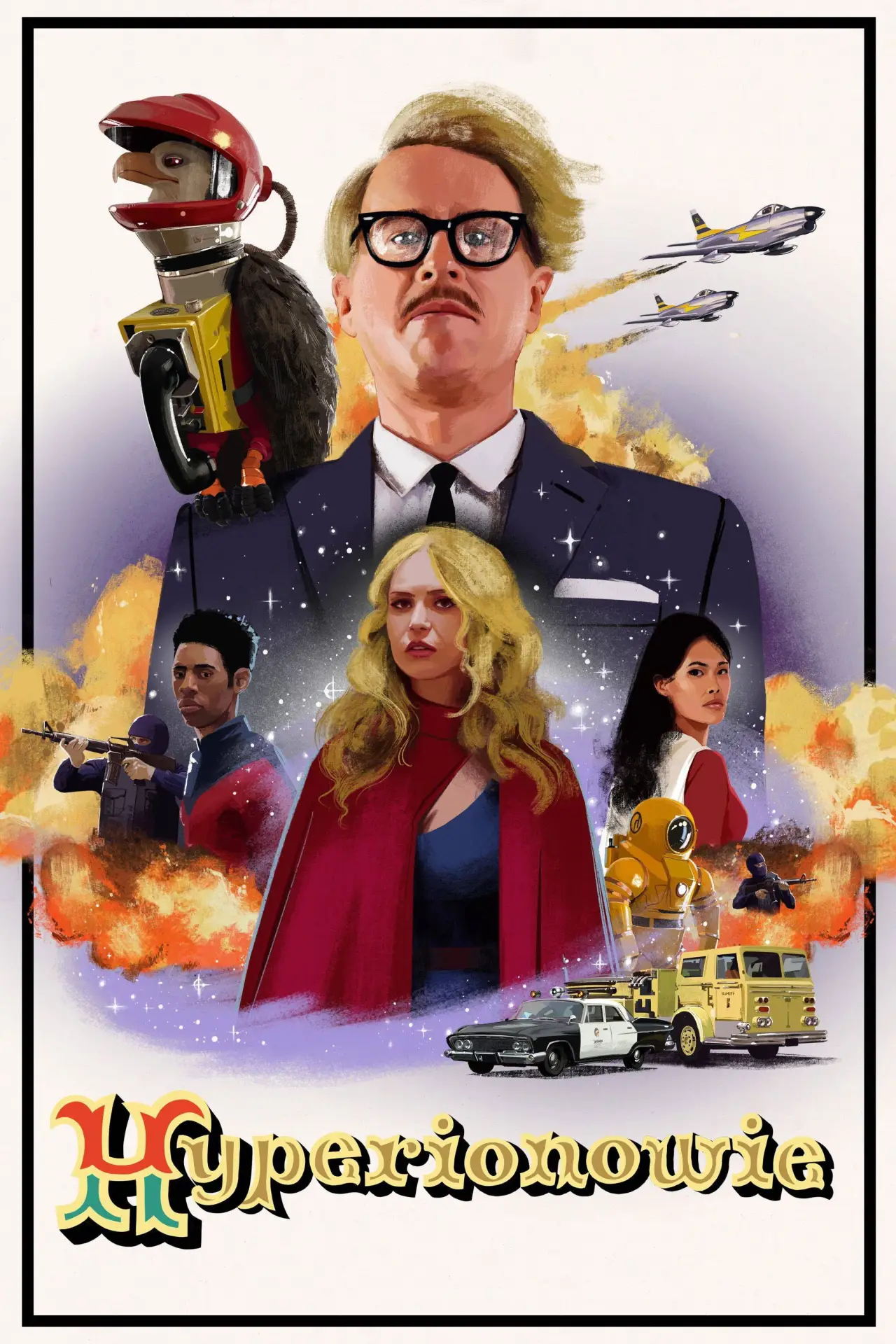 Plakat filmowy "Hyperionowie"