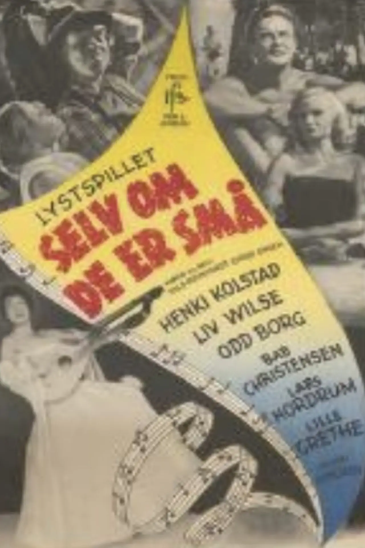 Plakat filmowy "Selv om de er små"