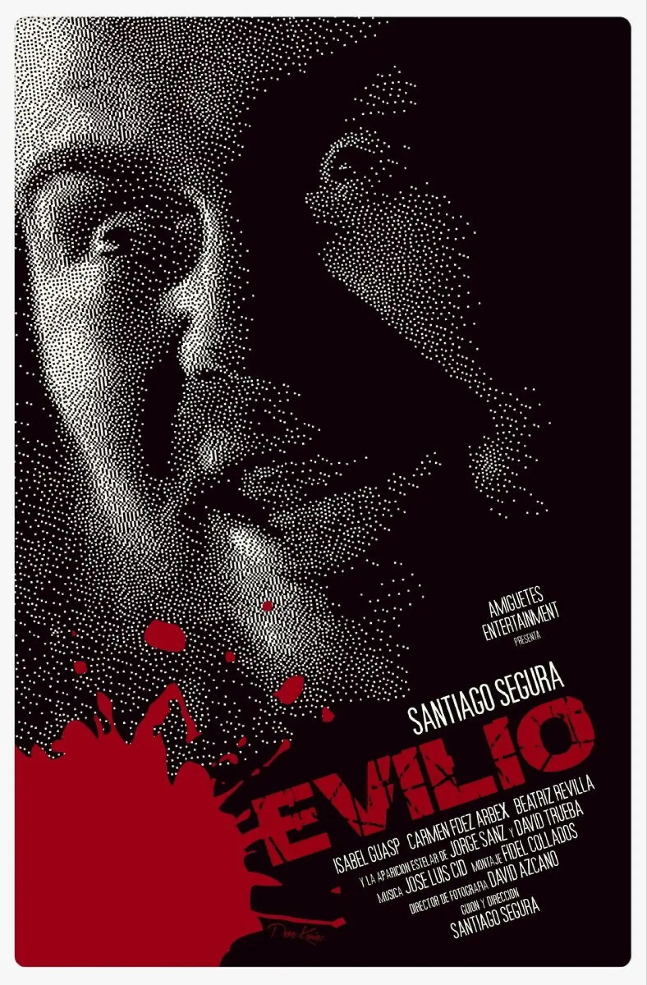 Plakat filmowy "Evilio"