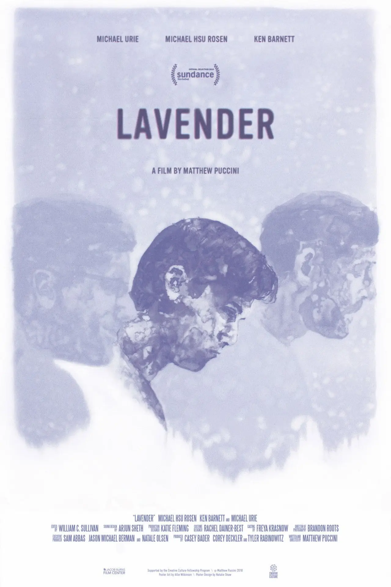 Plakat filmowy "Lavender"