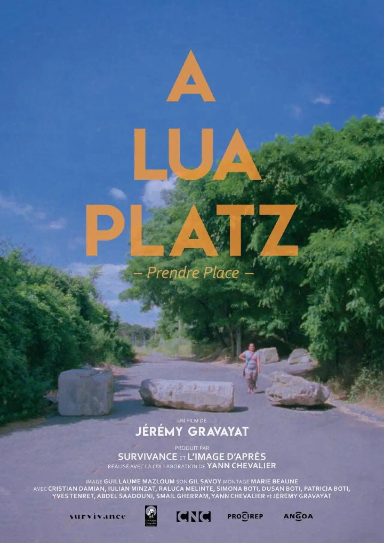 Plakat filmowy "A Lua Platz"
