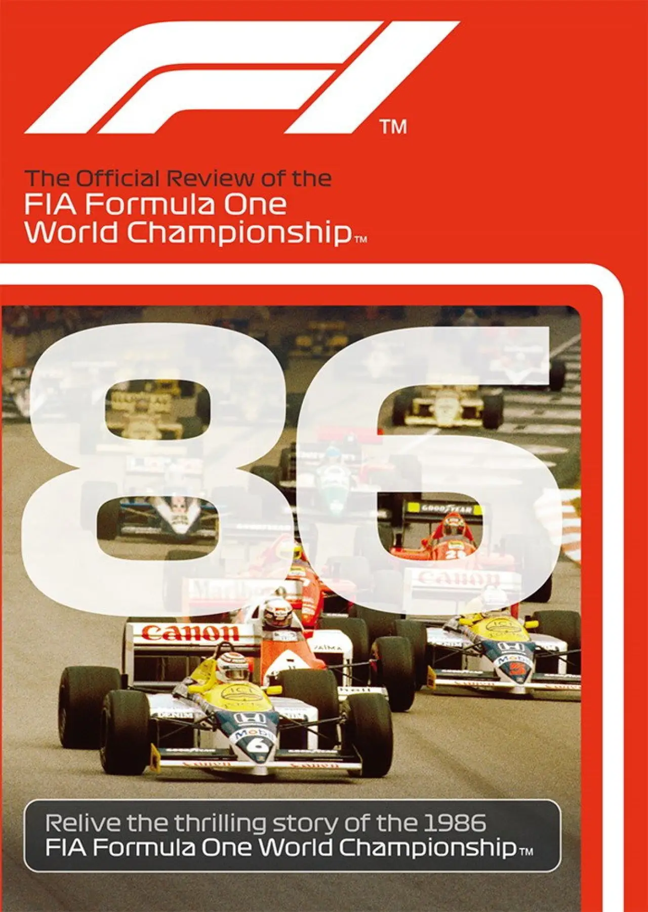Plakat filmowy "F1 Review 1986"