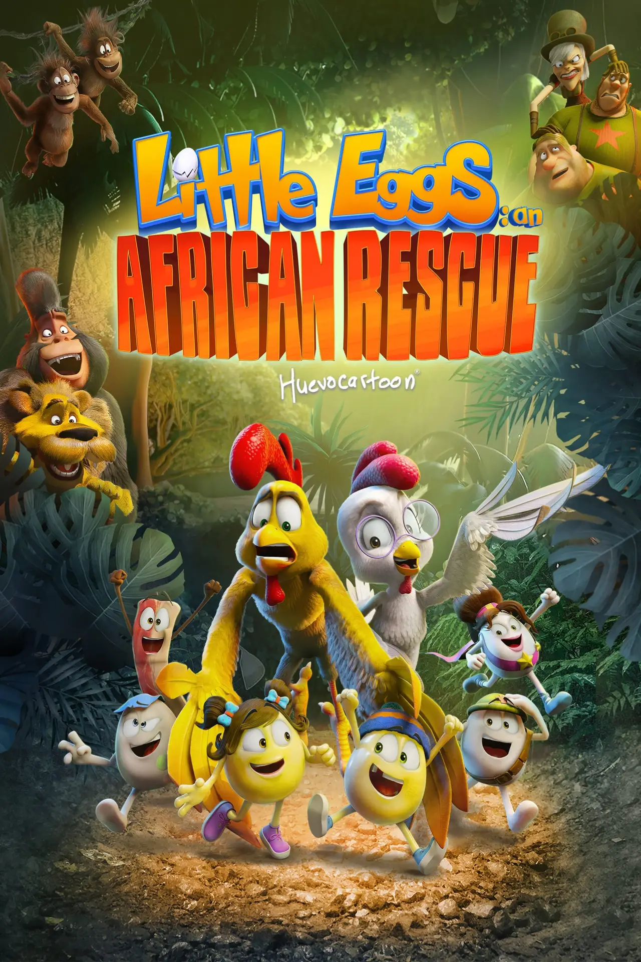 Plakat filmowy "Un rescate de huevitos"