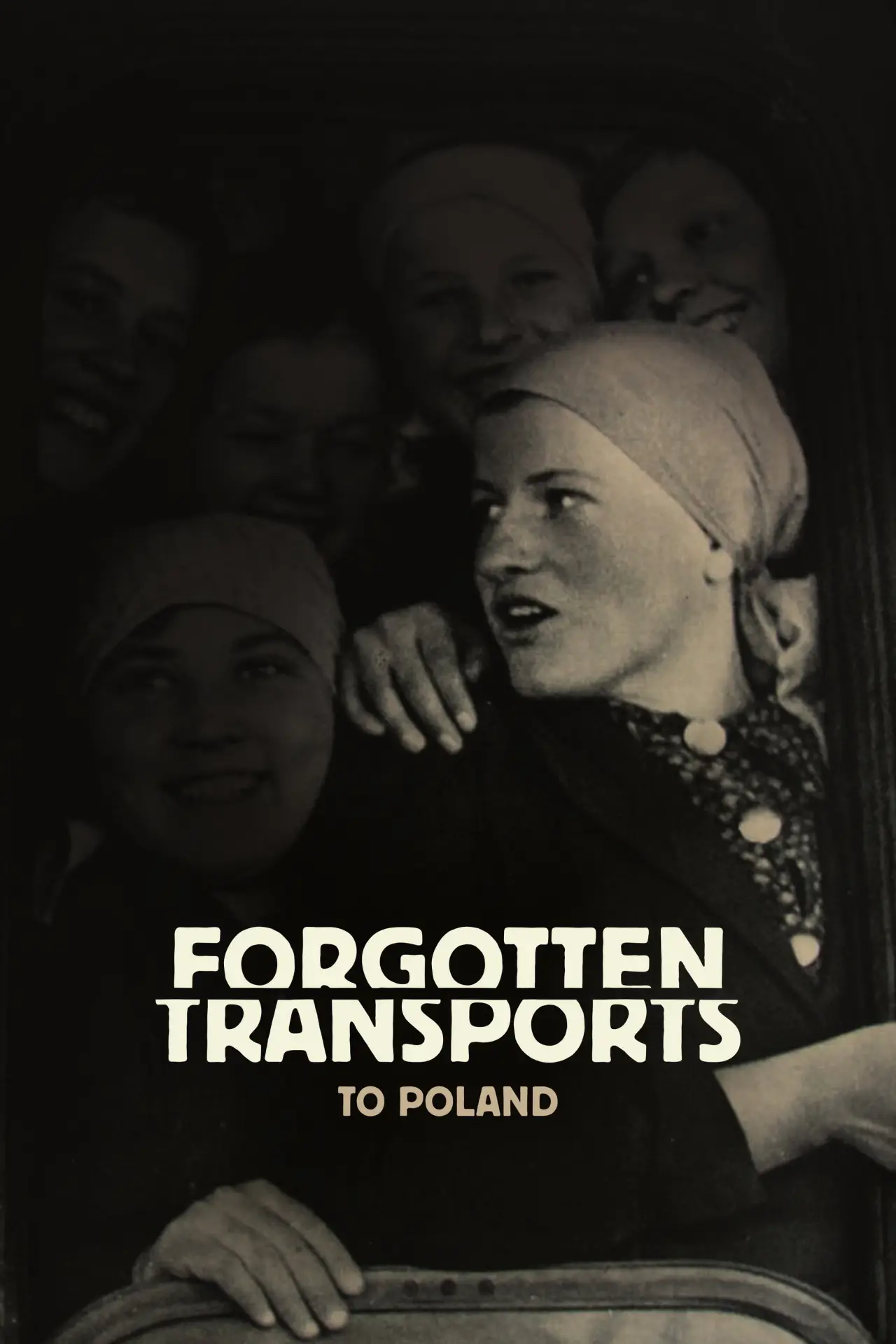 Plakat filmowy "Zapomenuté transporty do Polska"