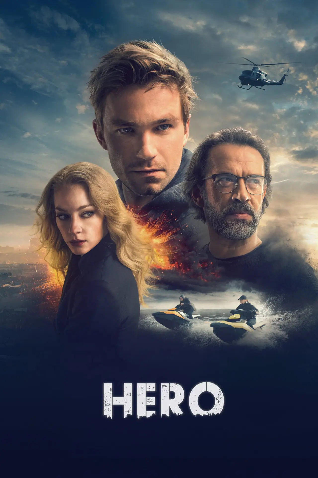Plakat filmowy "Bohater"