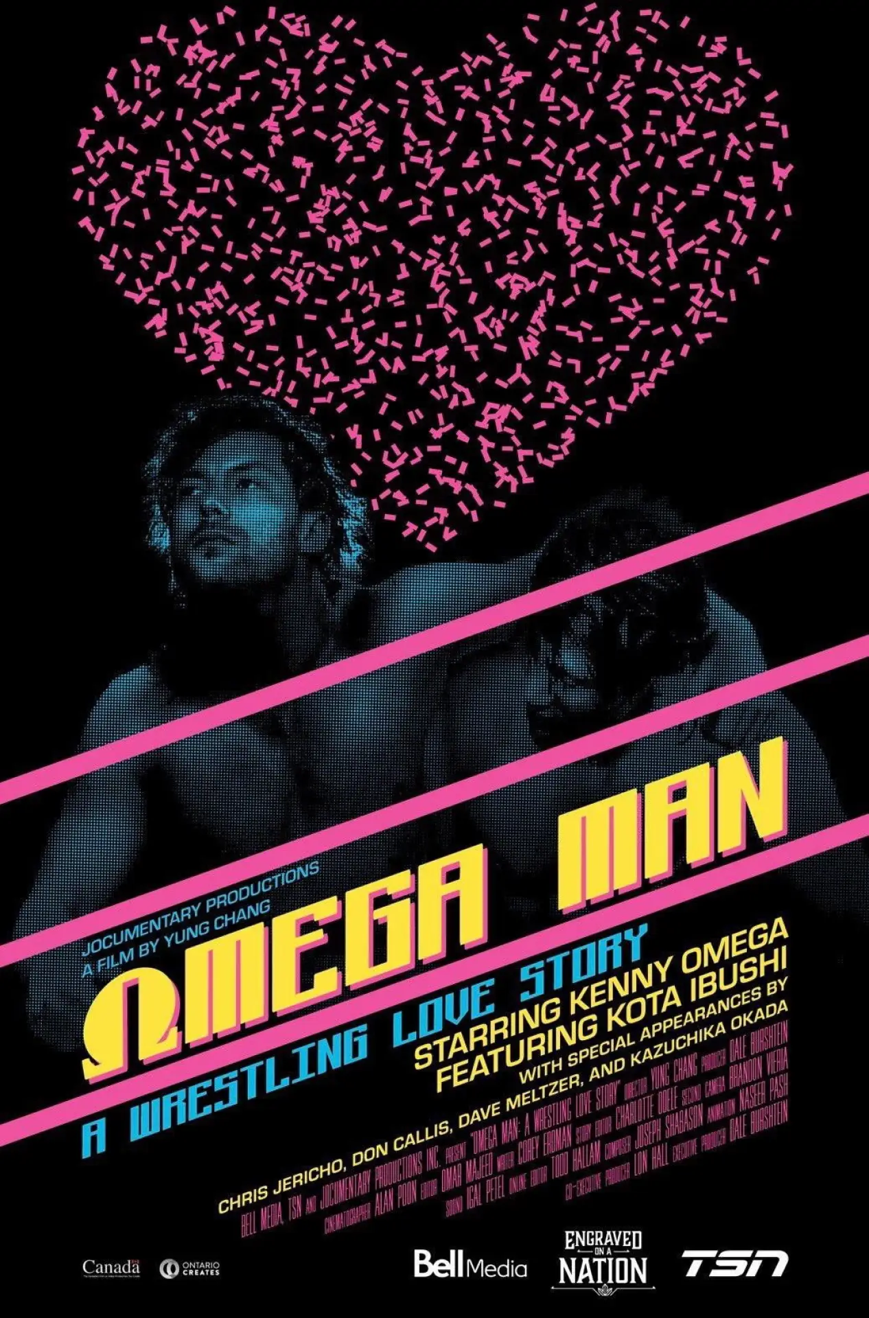 Plakat filmowy "Omega Man: A Wrestling Love Story"