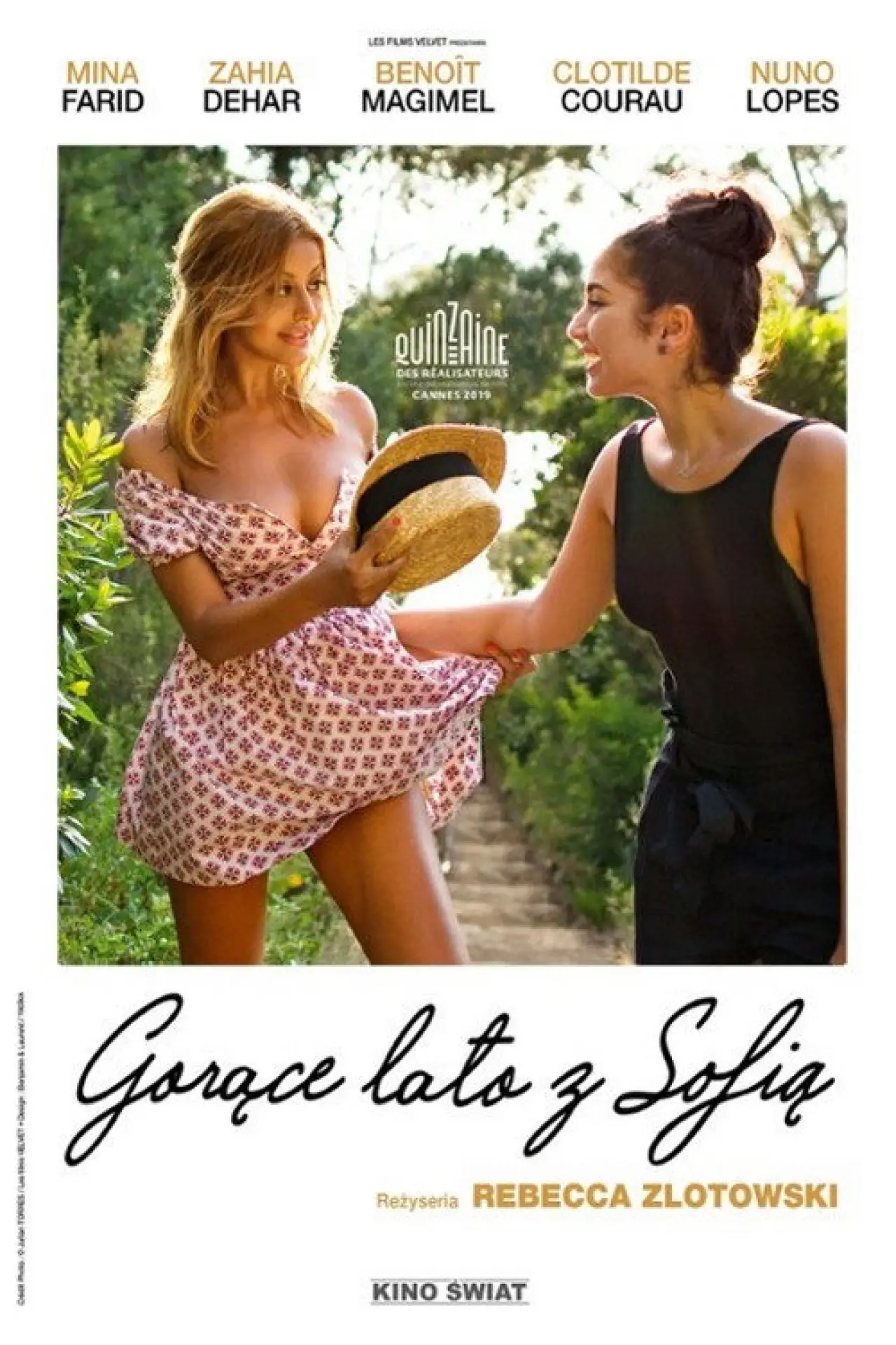 Plakat filmowy "Gorące lato z Sofią"