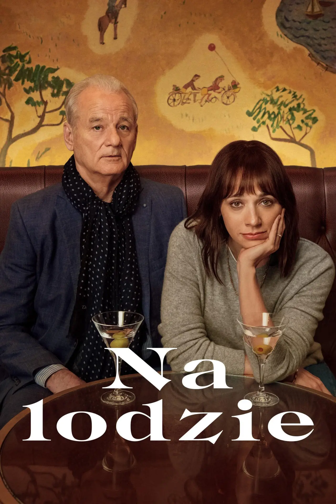 Plakat filmowy "Na lodzie"