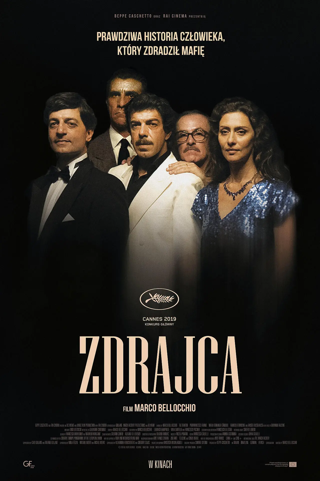 Plakat filmowy "Zdrajca"