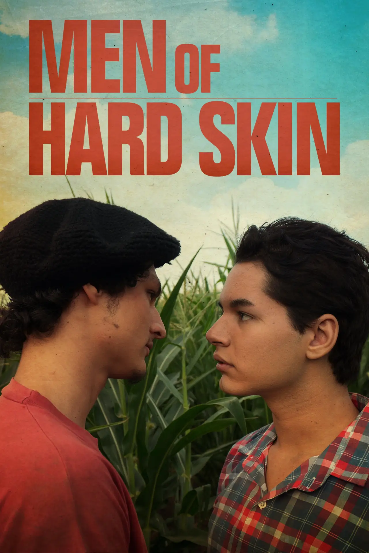 Plakat filmowy "Hombres de piel dura"