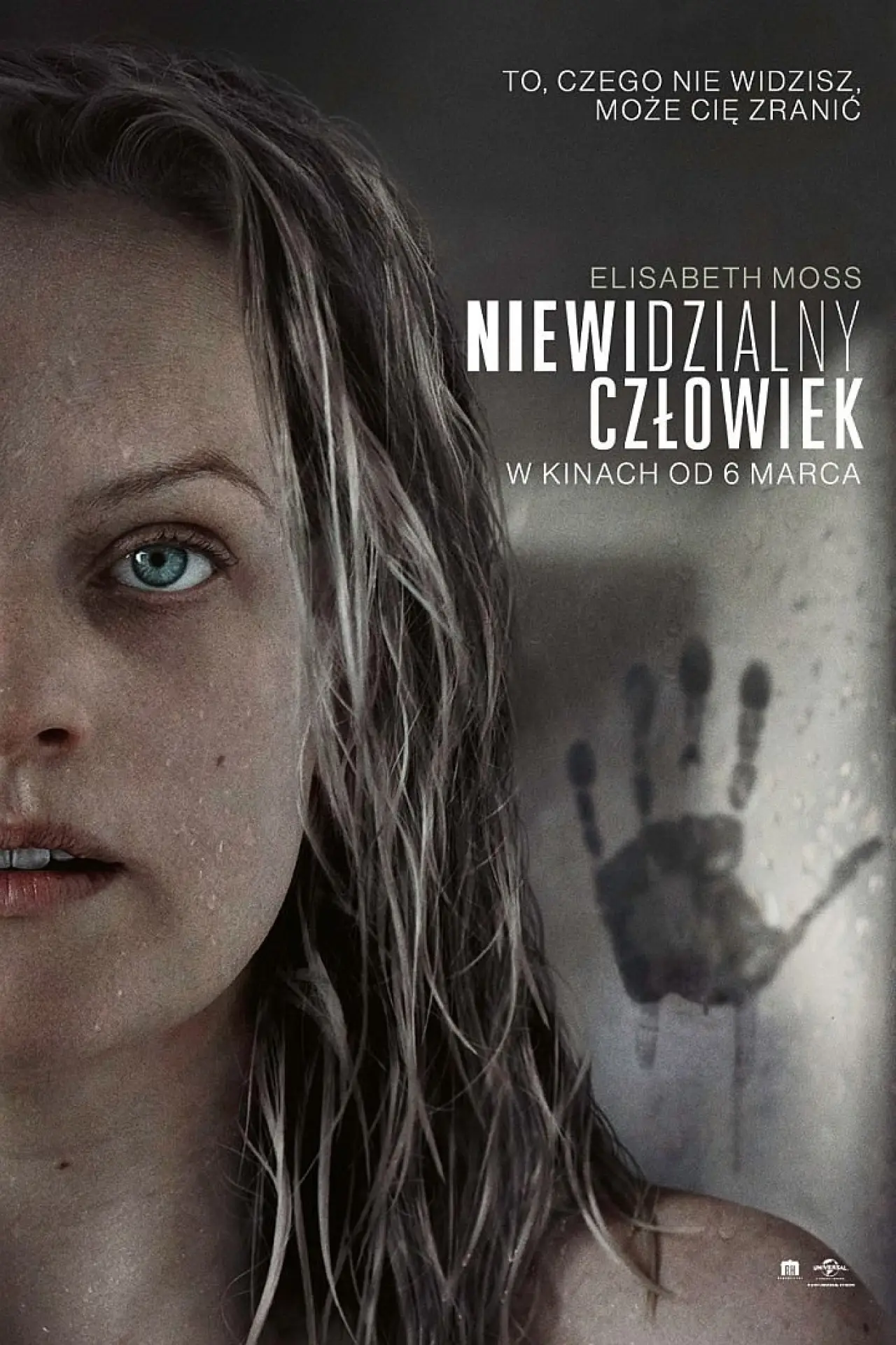 Plakat filmowy "Niewidzialny człowiek"