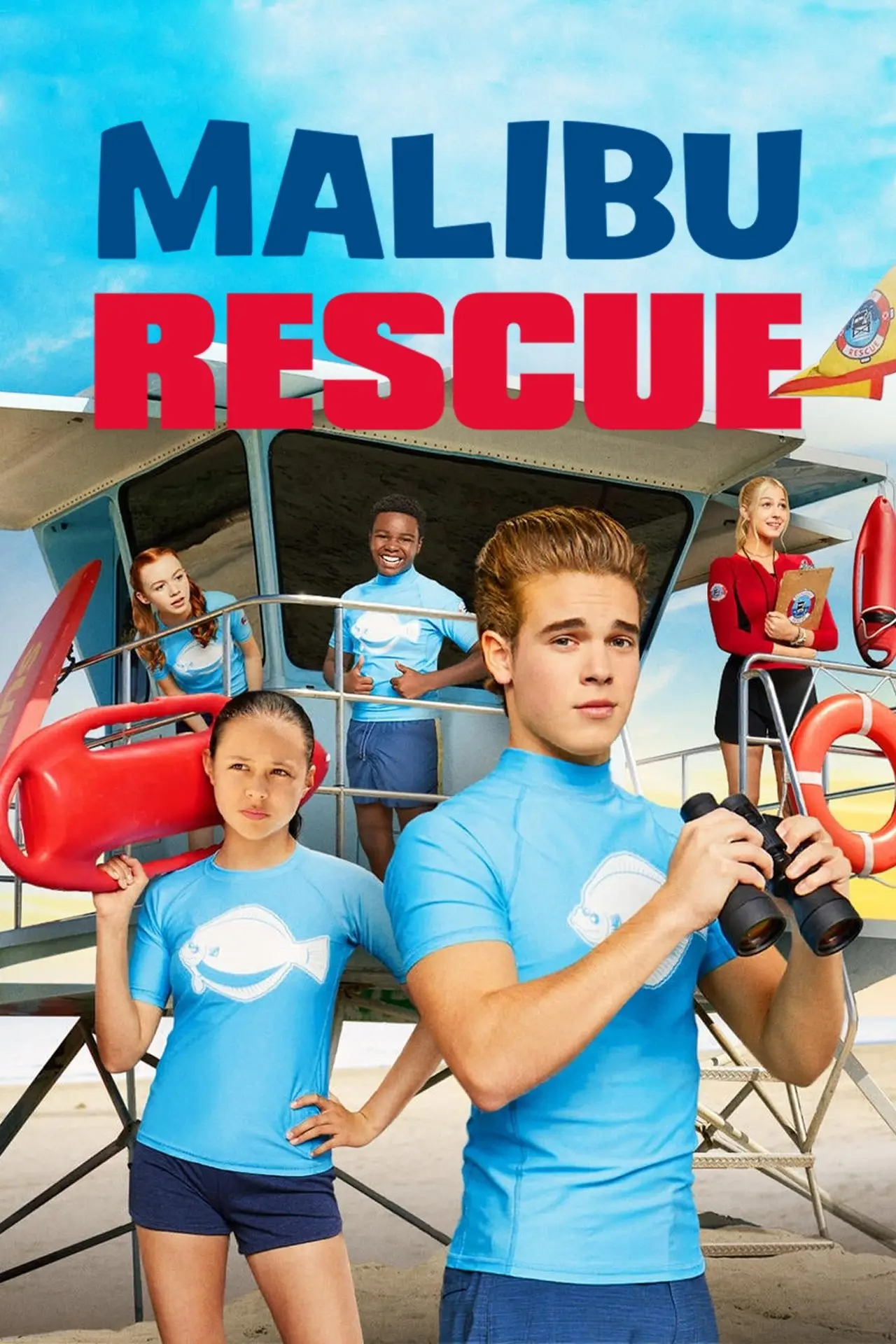 Plakat filmowy "Ratownicy z Malibu"