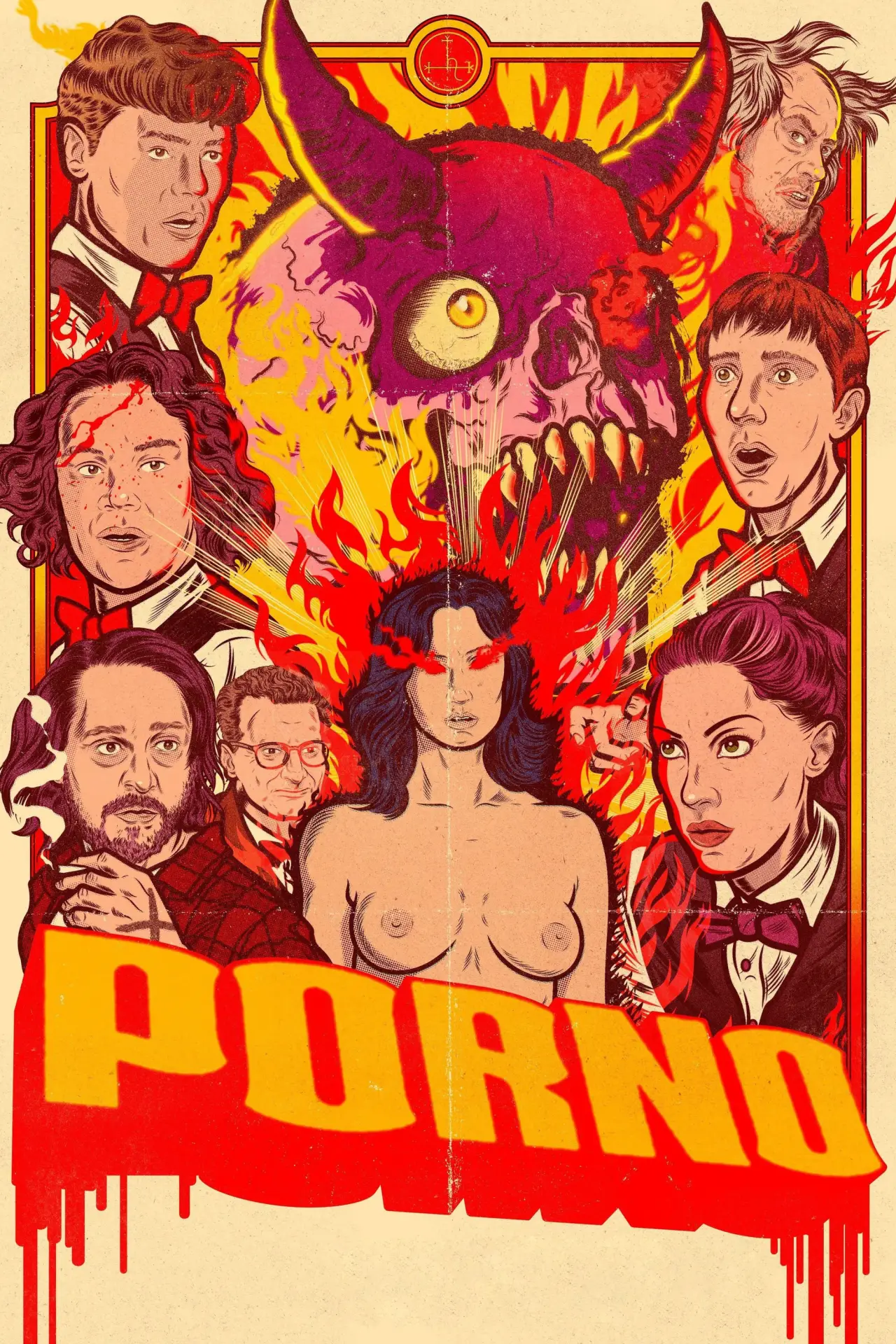 Plakat filmowy "Porno"