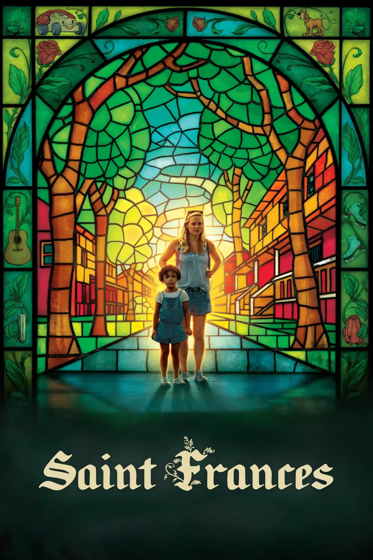 Plakat filmowy "Święta Frances"