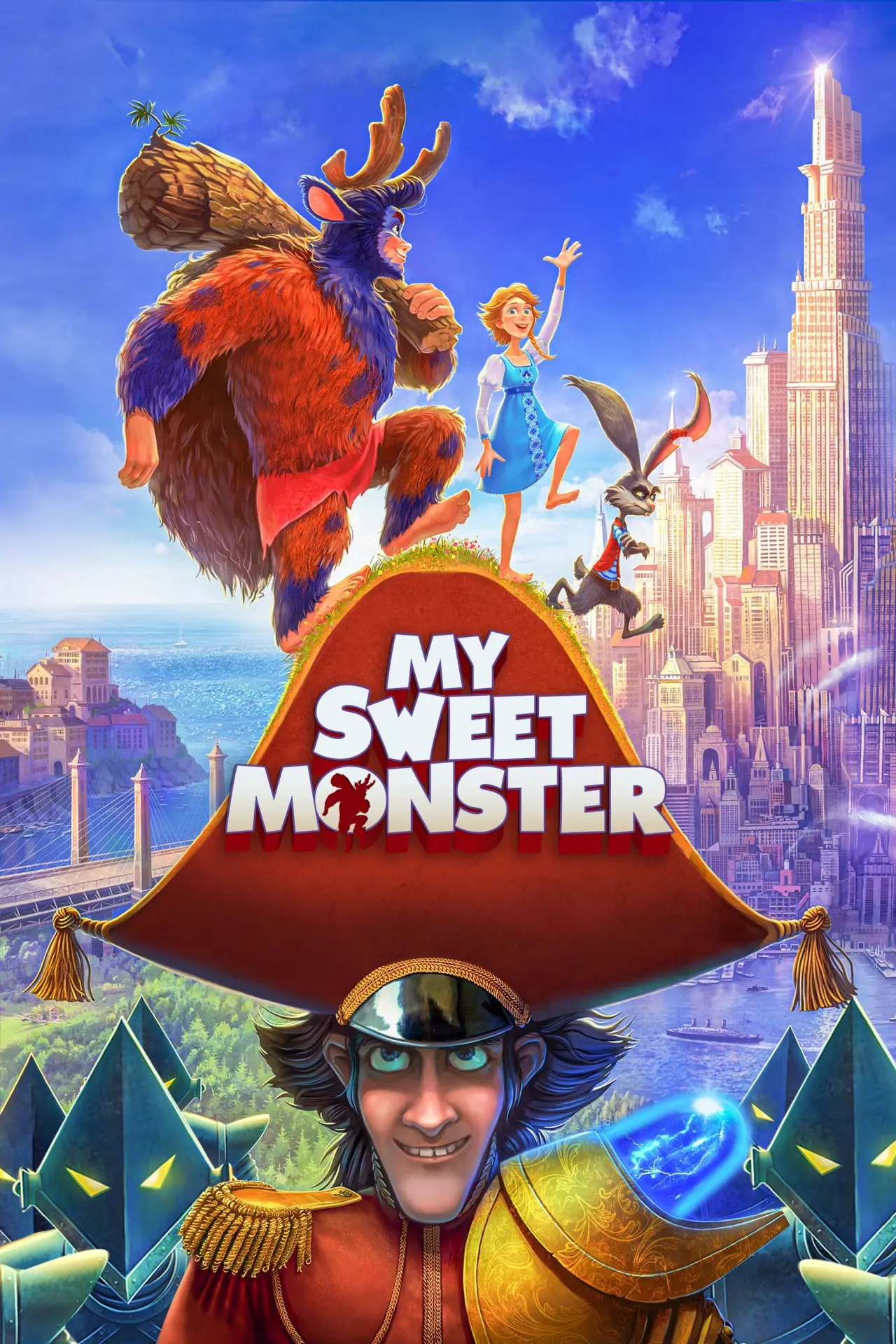 Plakat filmowy "Бука. Моё любимое чудище"