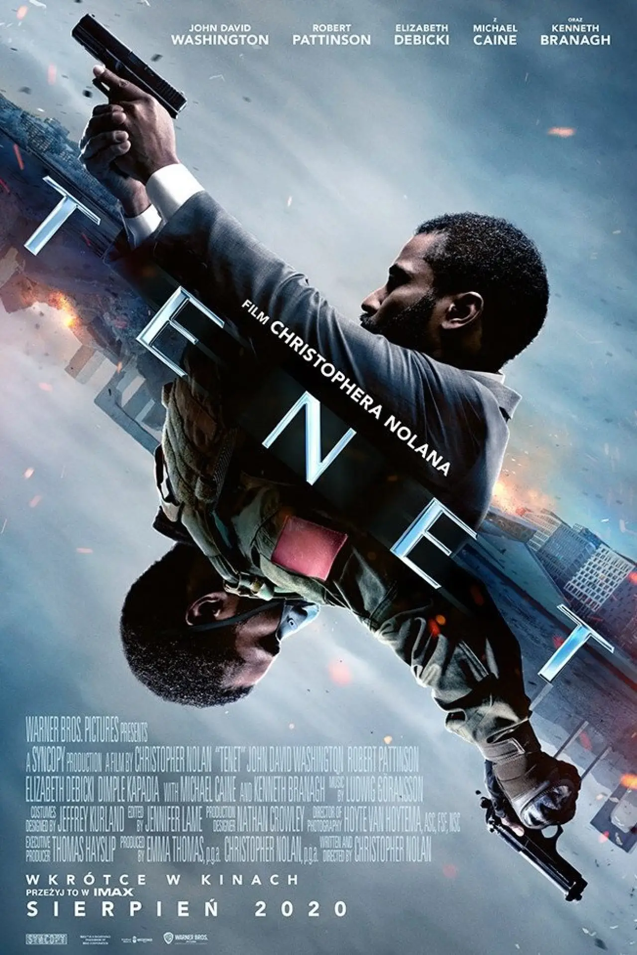 Plakat filmowy "Tenet"