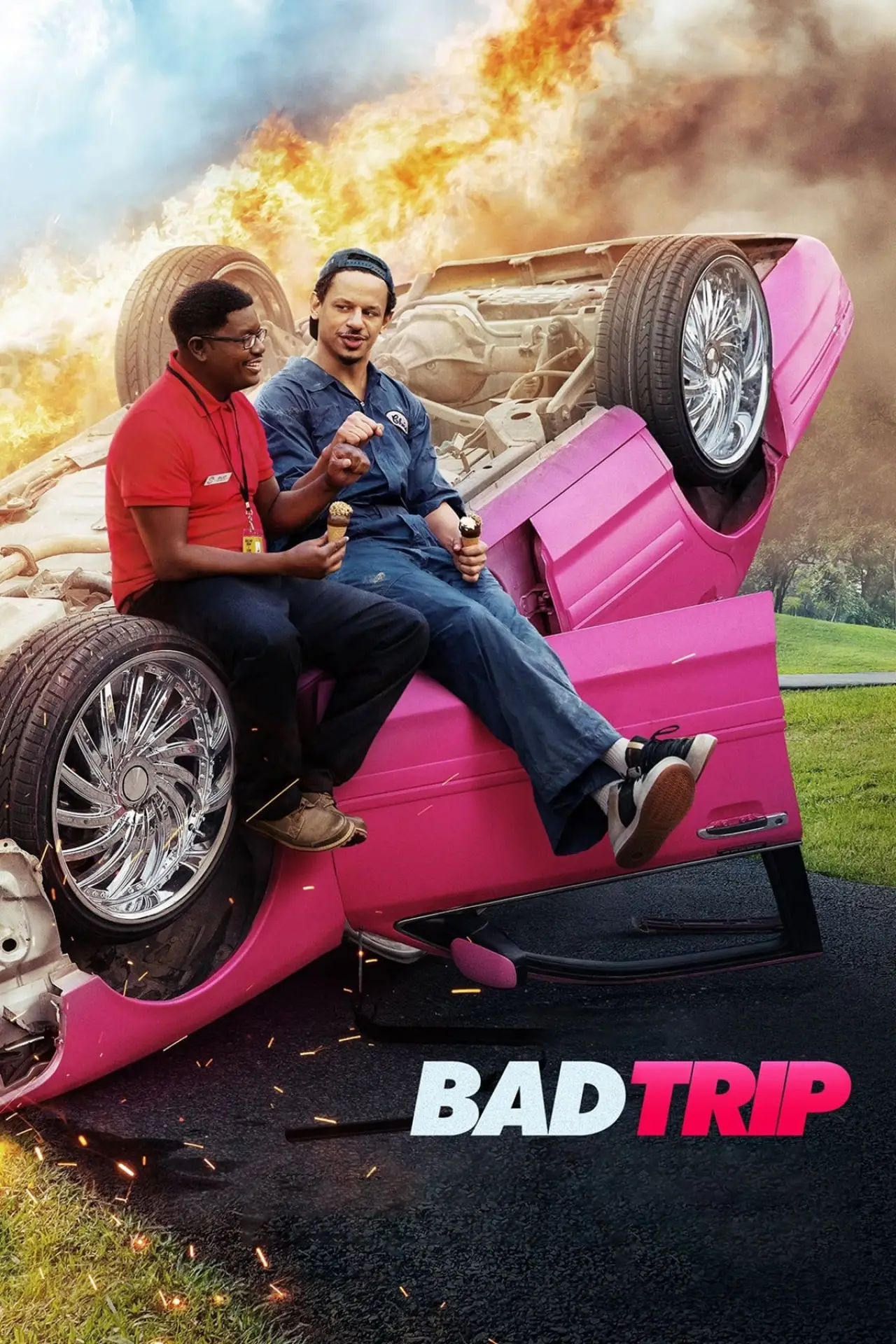 Plakat filmowy "Pranksterzy w trasie"
