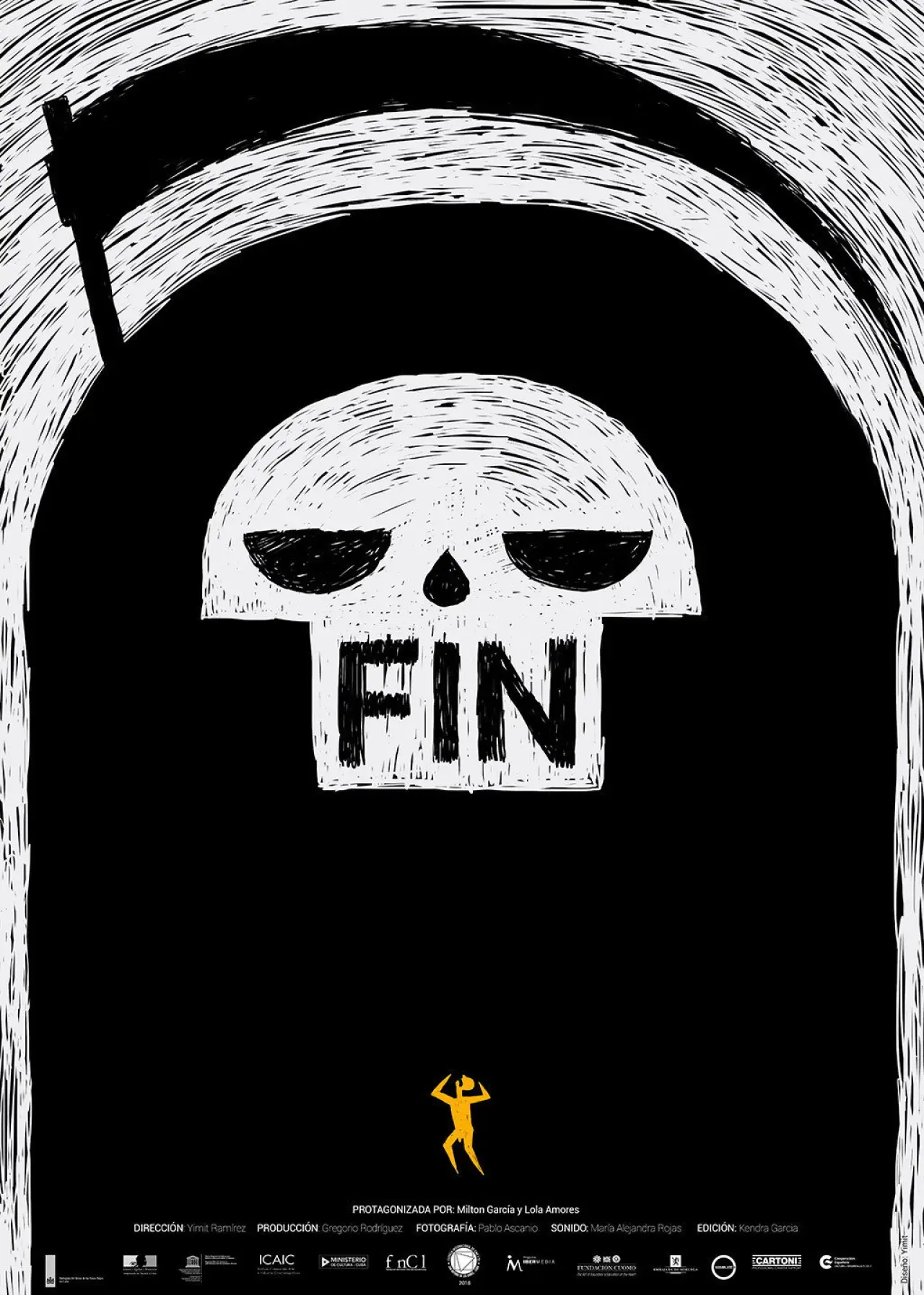 Plakat filmowy "FIN"
