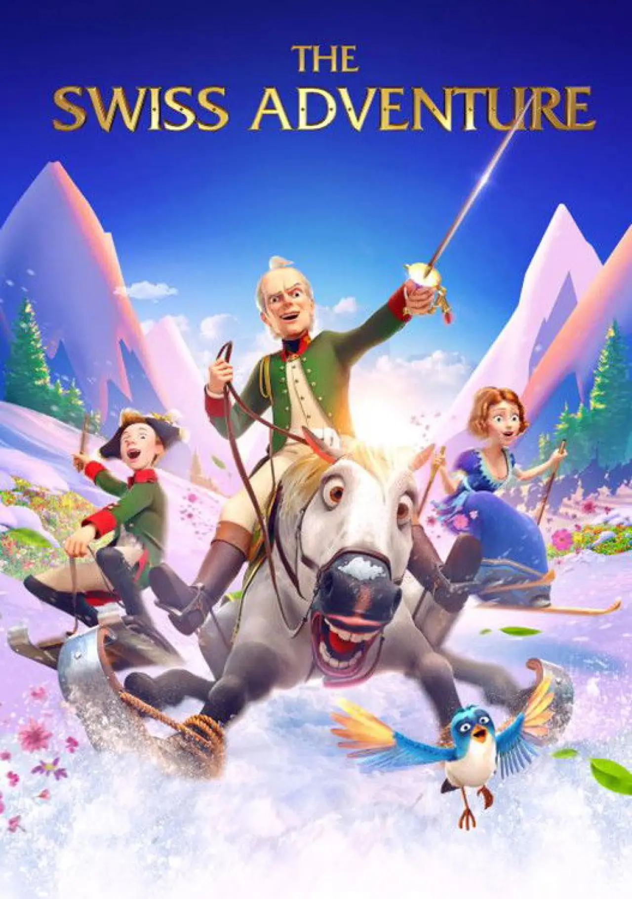 Plakat filmowy "Суворов: Великое путешествие"