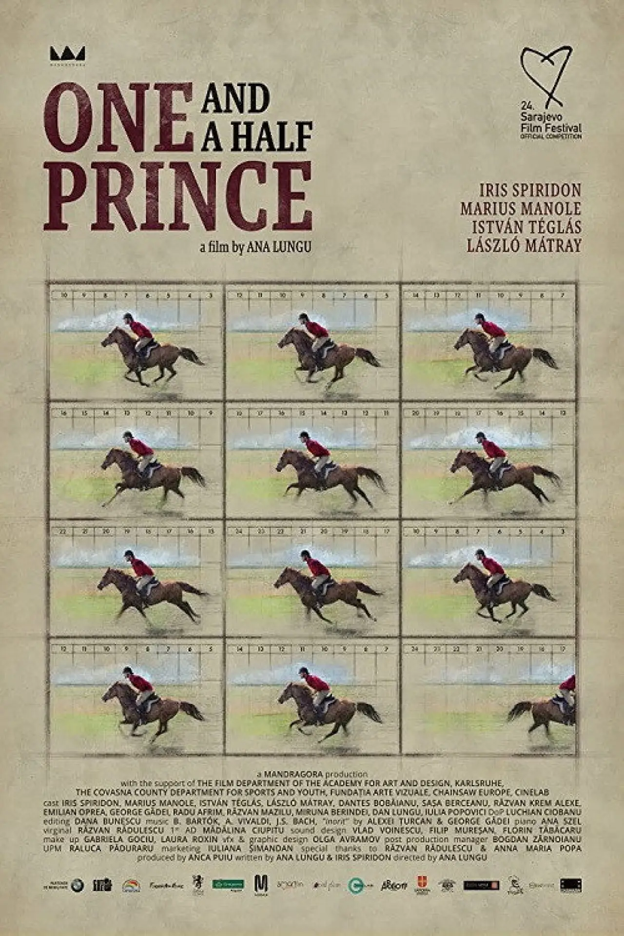 Plakat filmowy "Un prinț și jumătate"