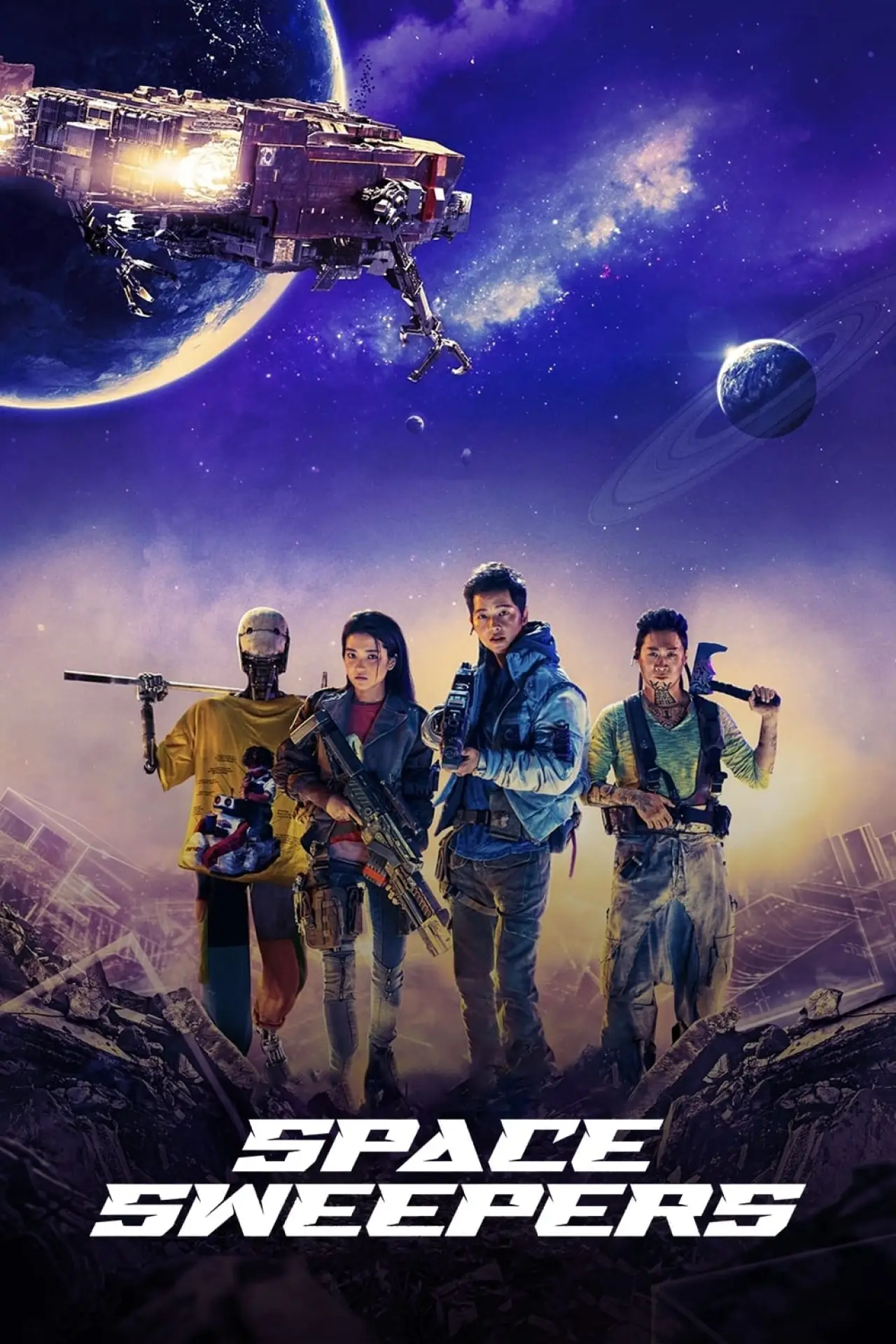 Plakat filmowy "Space Sweepers"