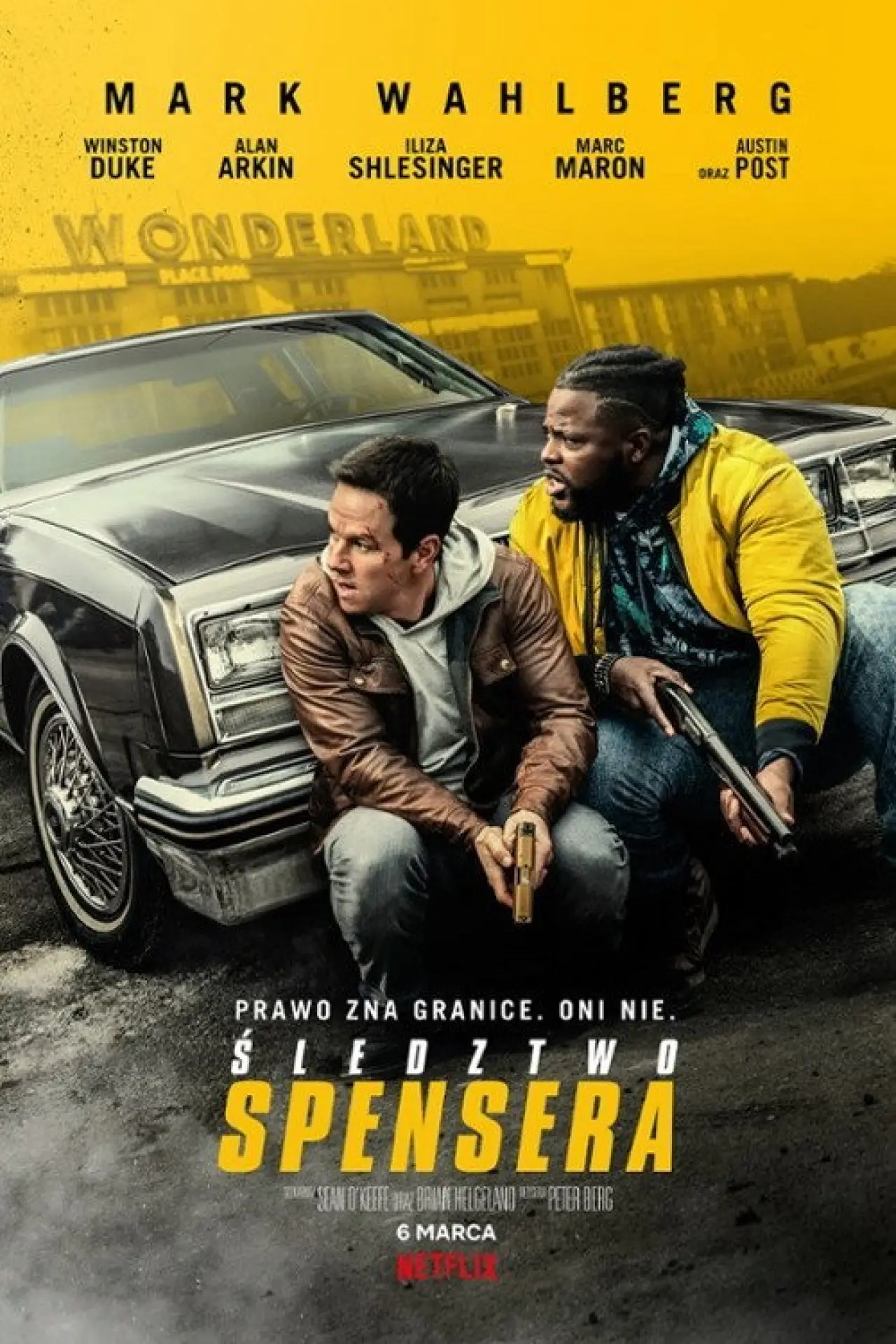 Plakat filmowy "Śledztwo Spensera"