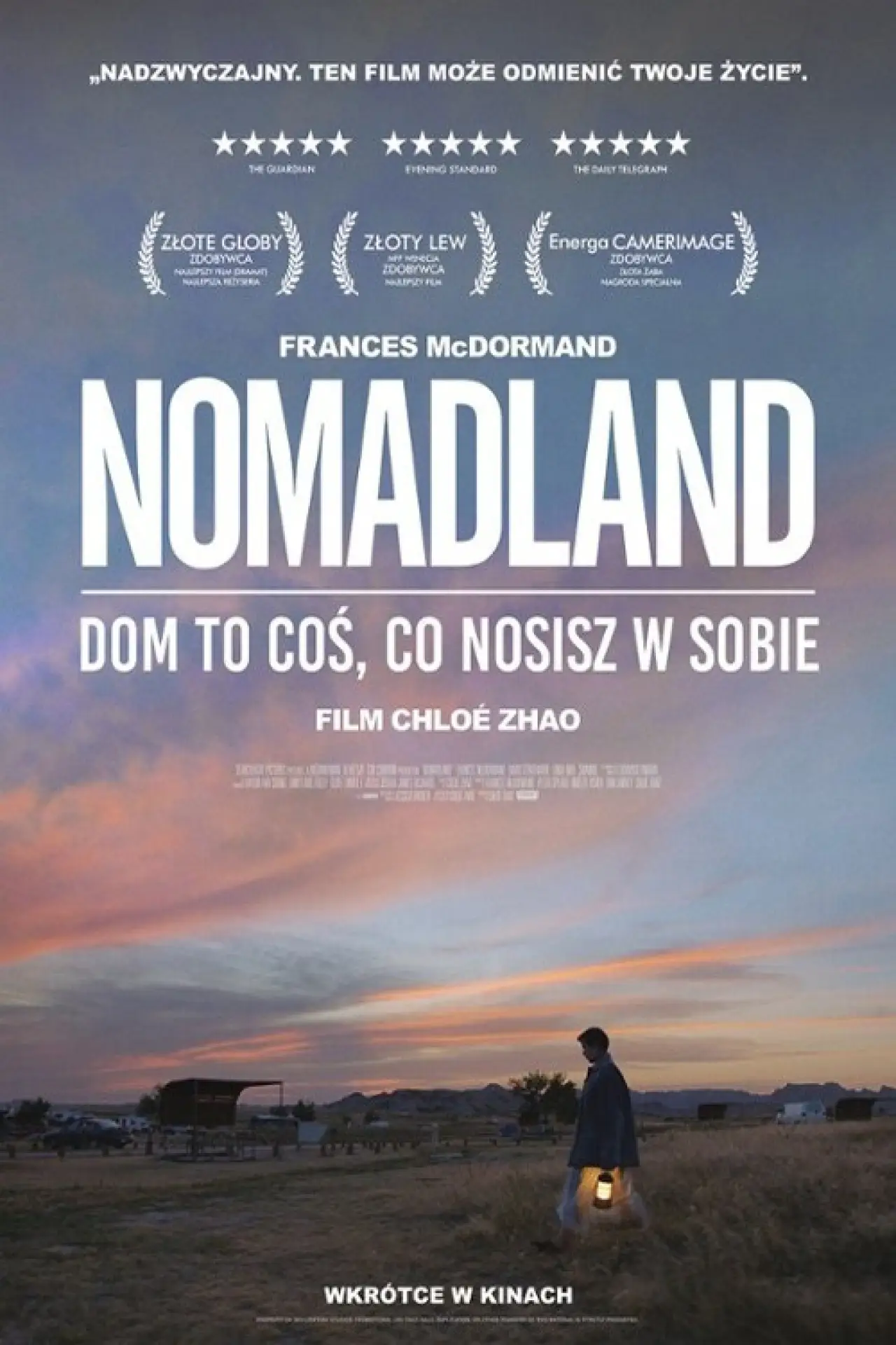 Plakat filmowy "Nomadland"