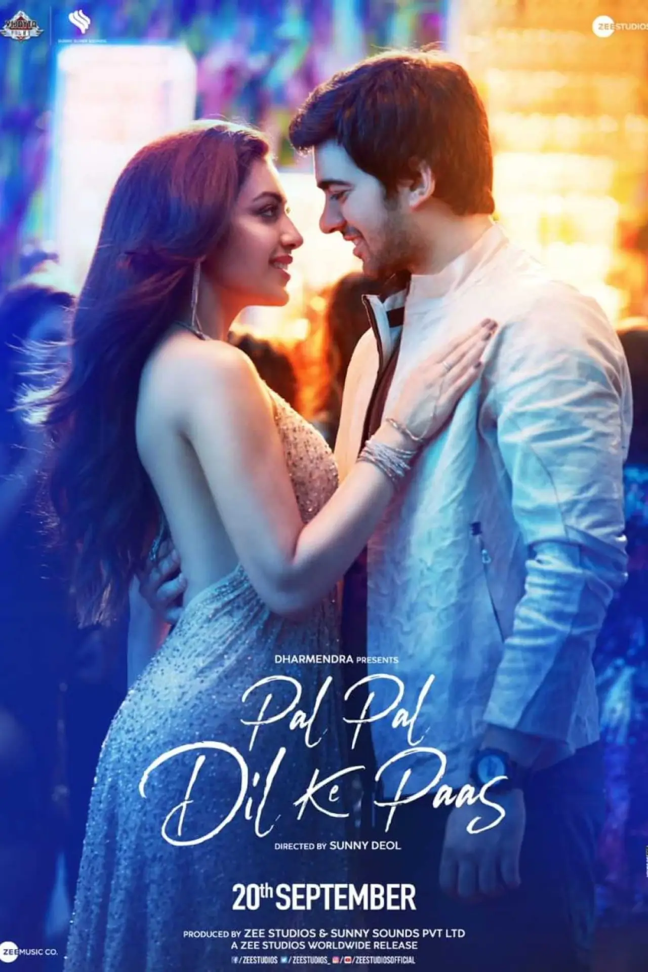 Plakat filmowy "पल पल दिल के पास"