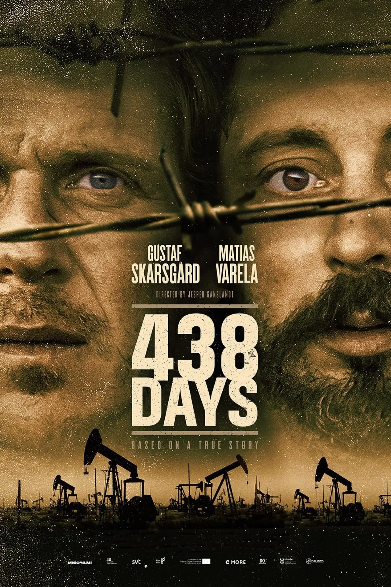 Plakat filmowy "438 dni"