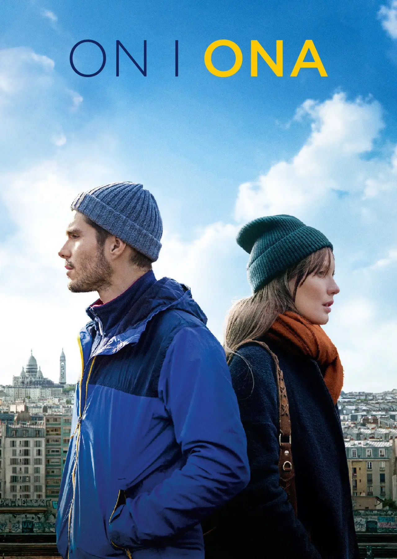 Plakat filmowy "On i ona"