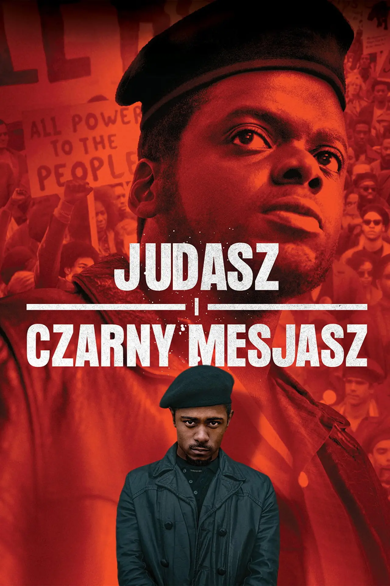 Plakat filmowy "Judasz i Czarny Mesjasz"