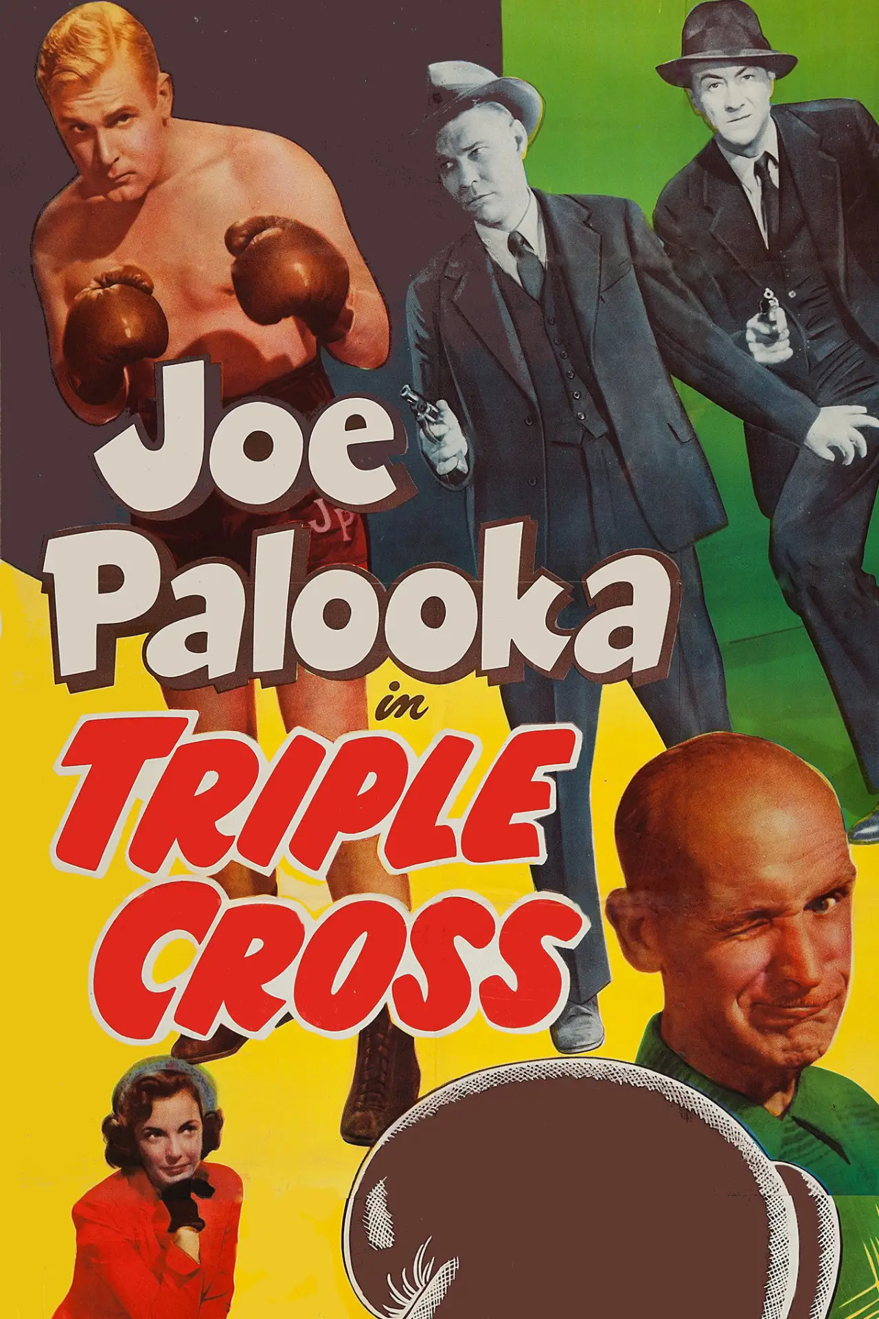 Plakat filmowy "Triple Cross"