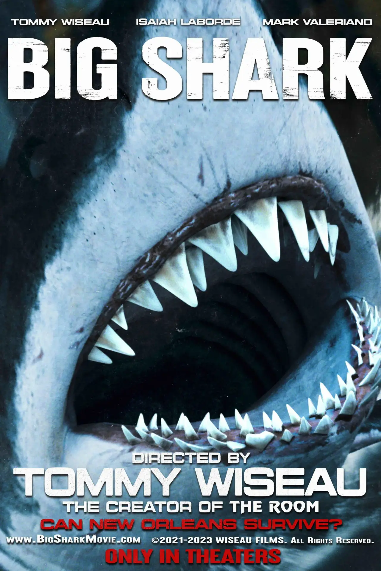 Plakat filmowy "Big Shark"
