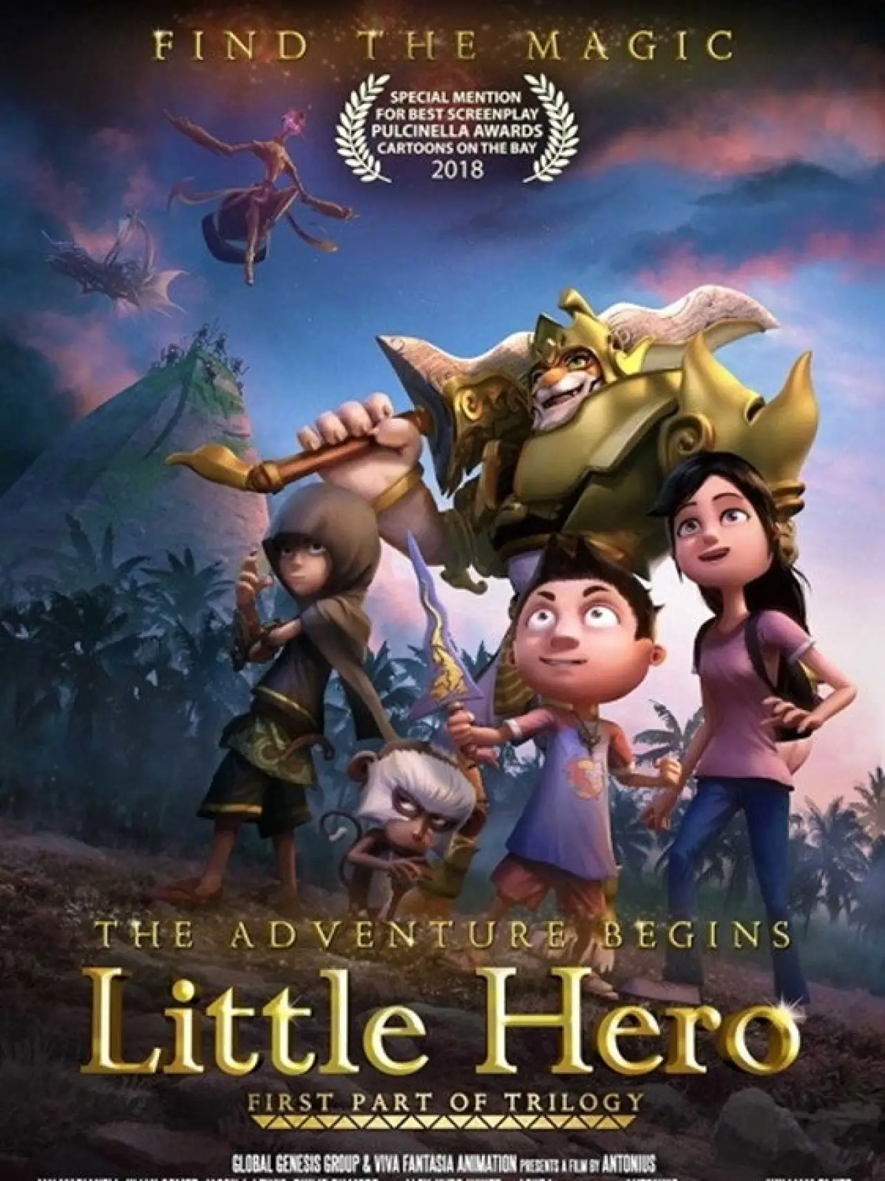 Plakat filmowy "Little Hero"