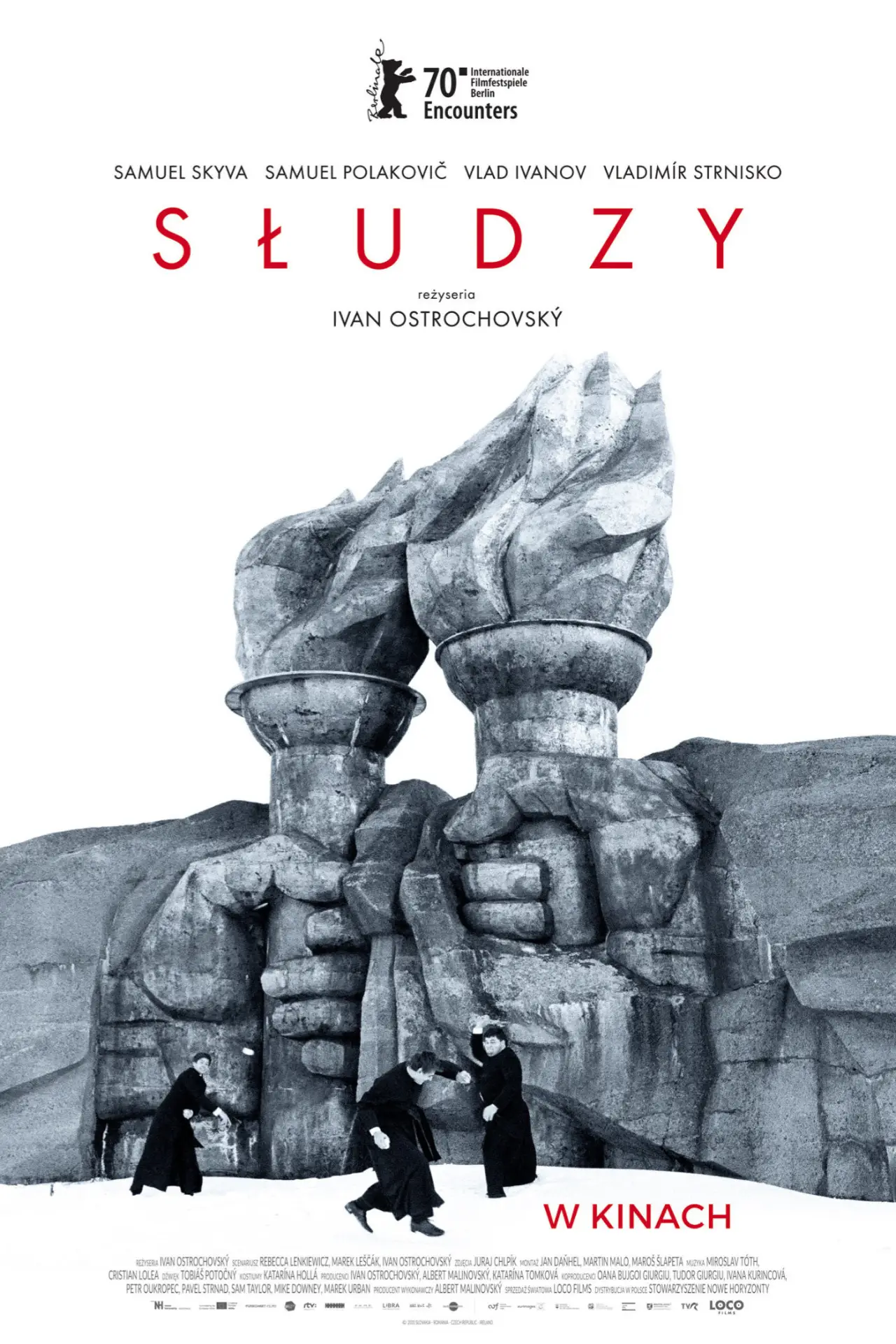 Plakat filmowy "Słudzy"