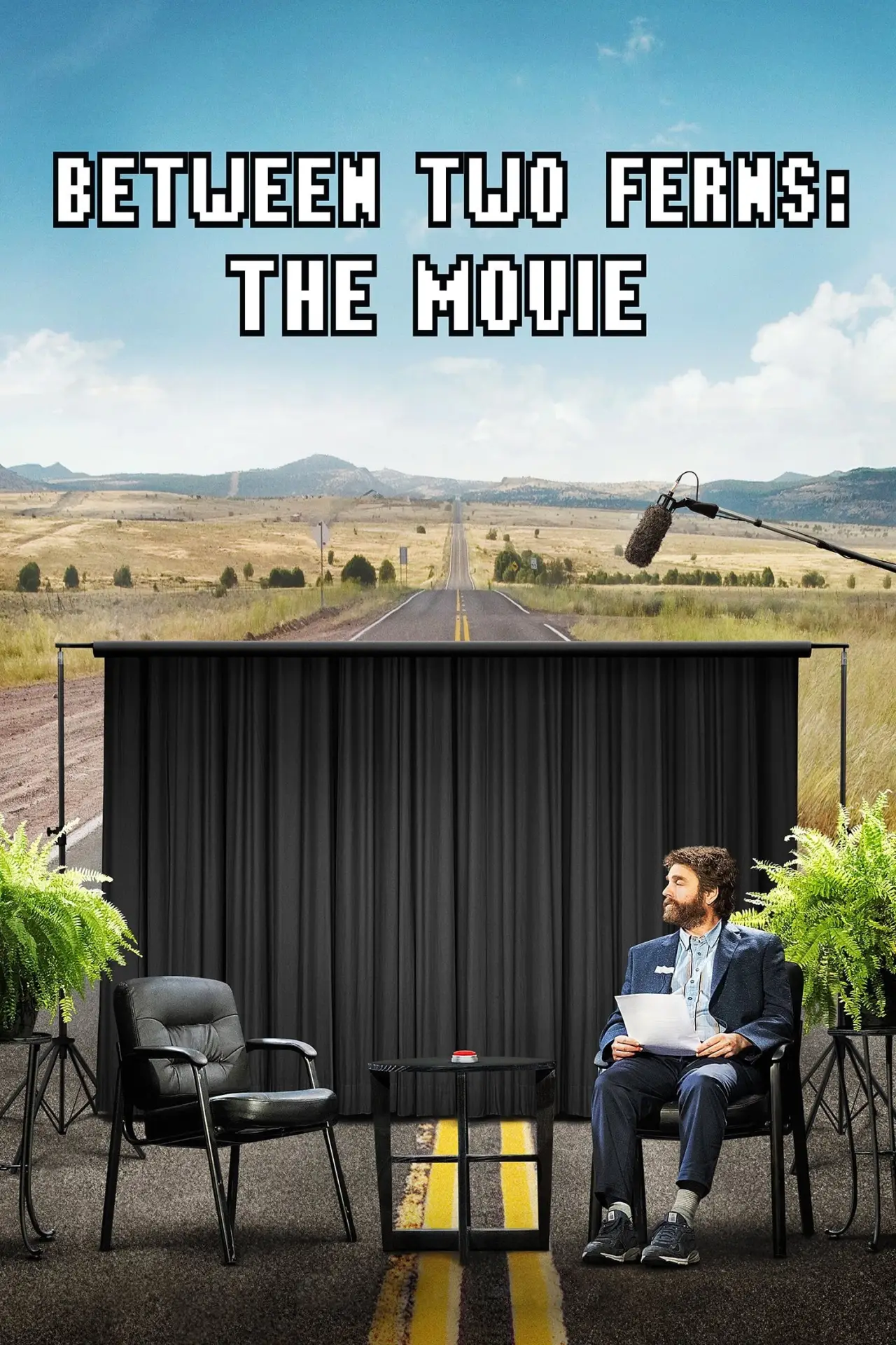 Plakat filmowy "Between Two Ferns: The Movie"