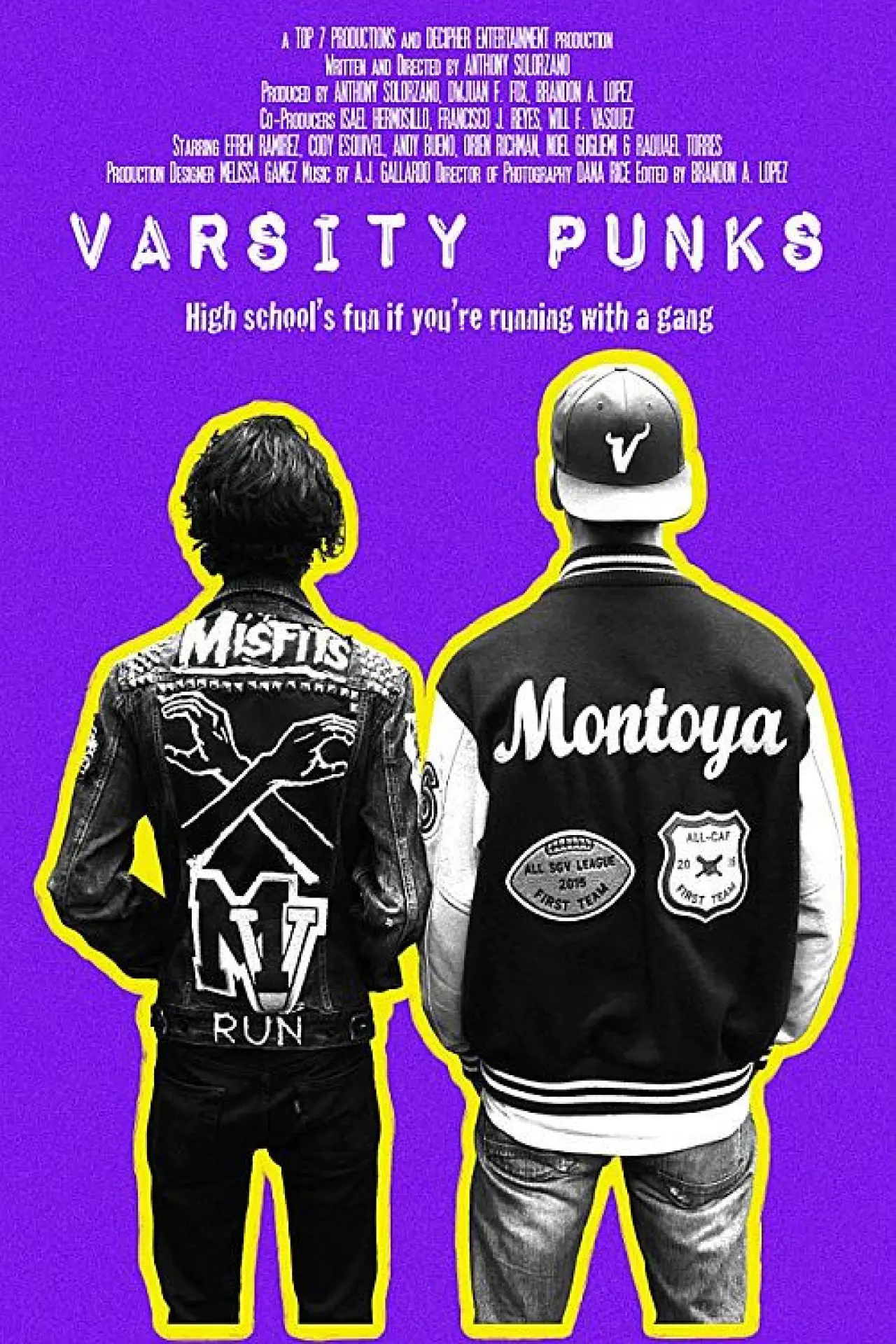 Plakat filmowy "Varsity Punks"