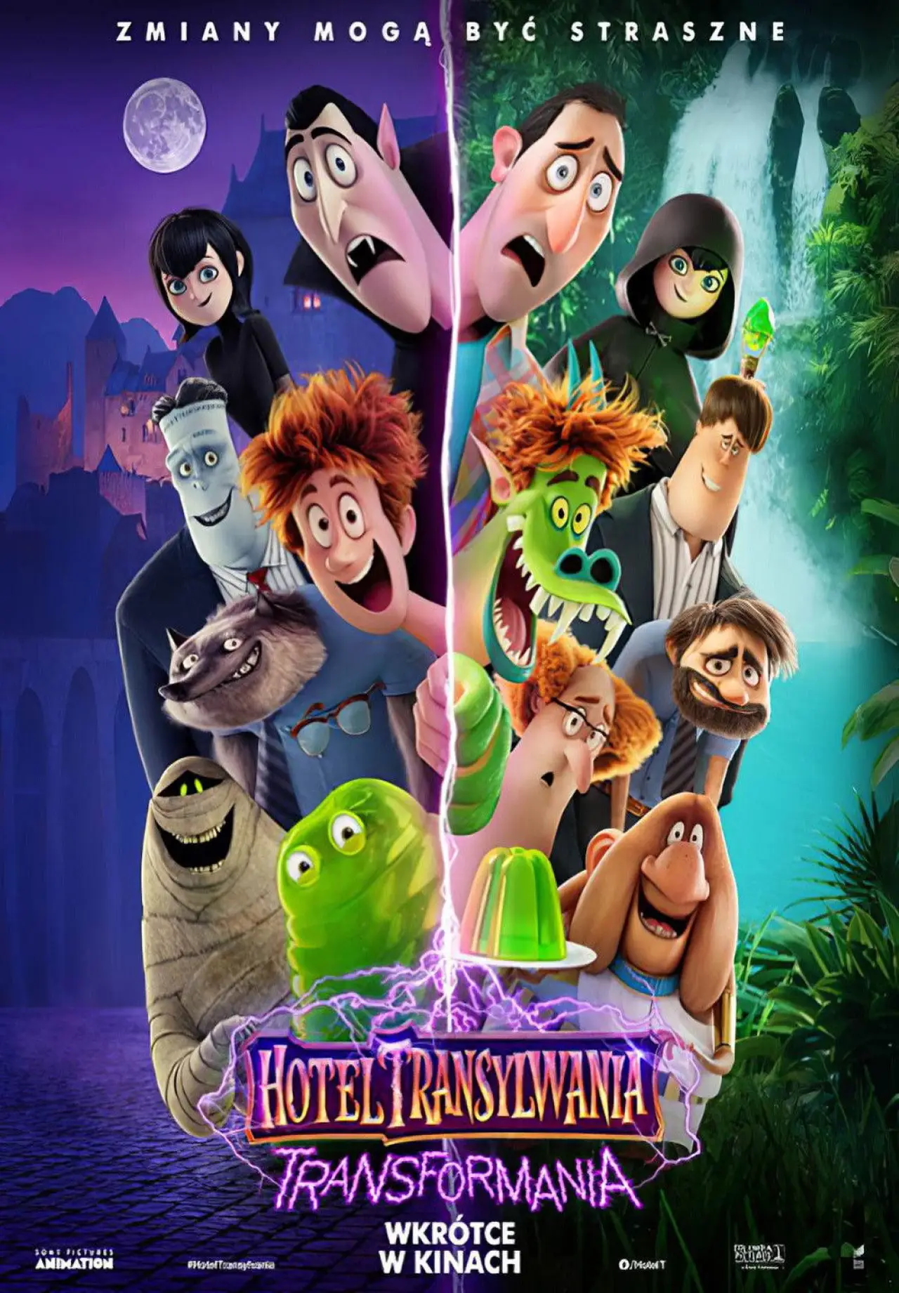Plakat filmowy "Hotel Transylwania 4"