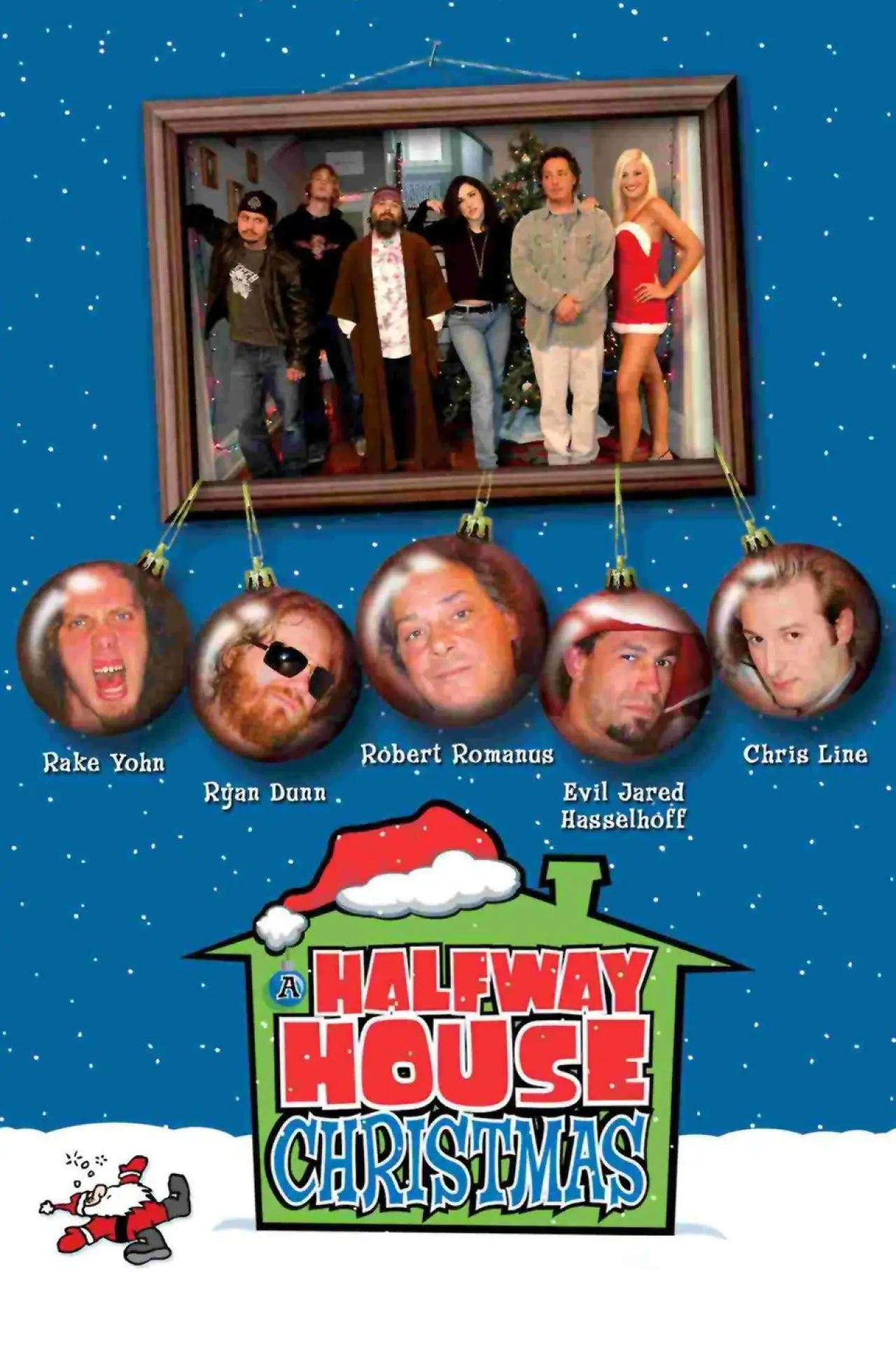 Plakat filmowy "A Halfway House Christmas"