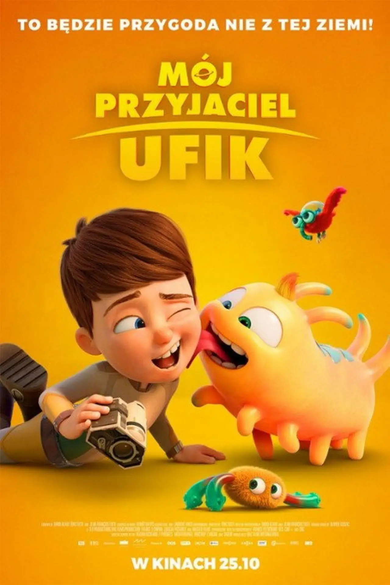 Plakat filmowy "Mój przyjaciel Ufik"