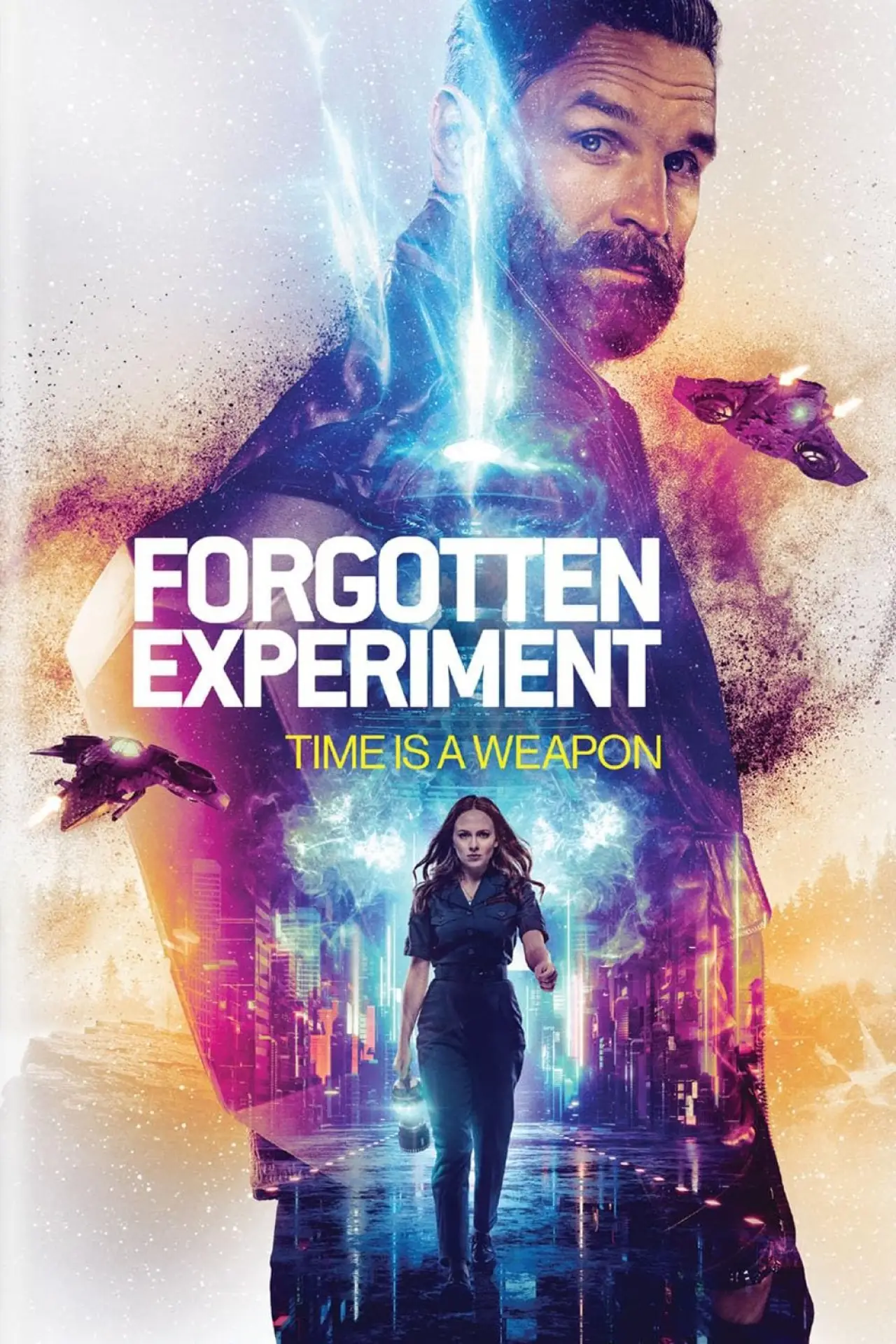 Plakat filmowy "Zapomniany eksperyment"