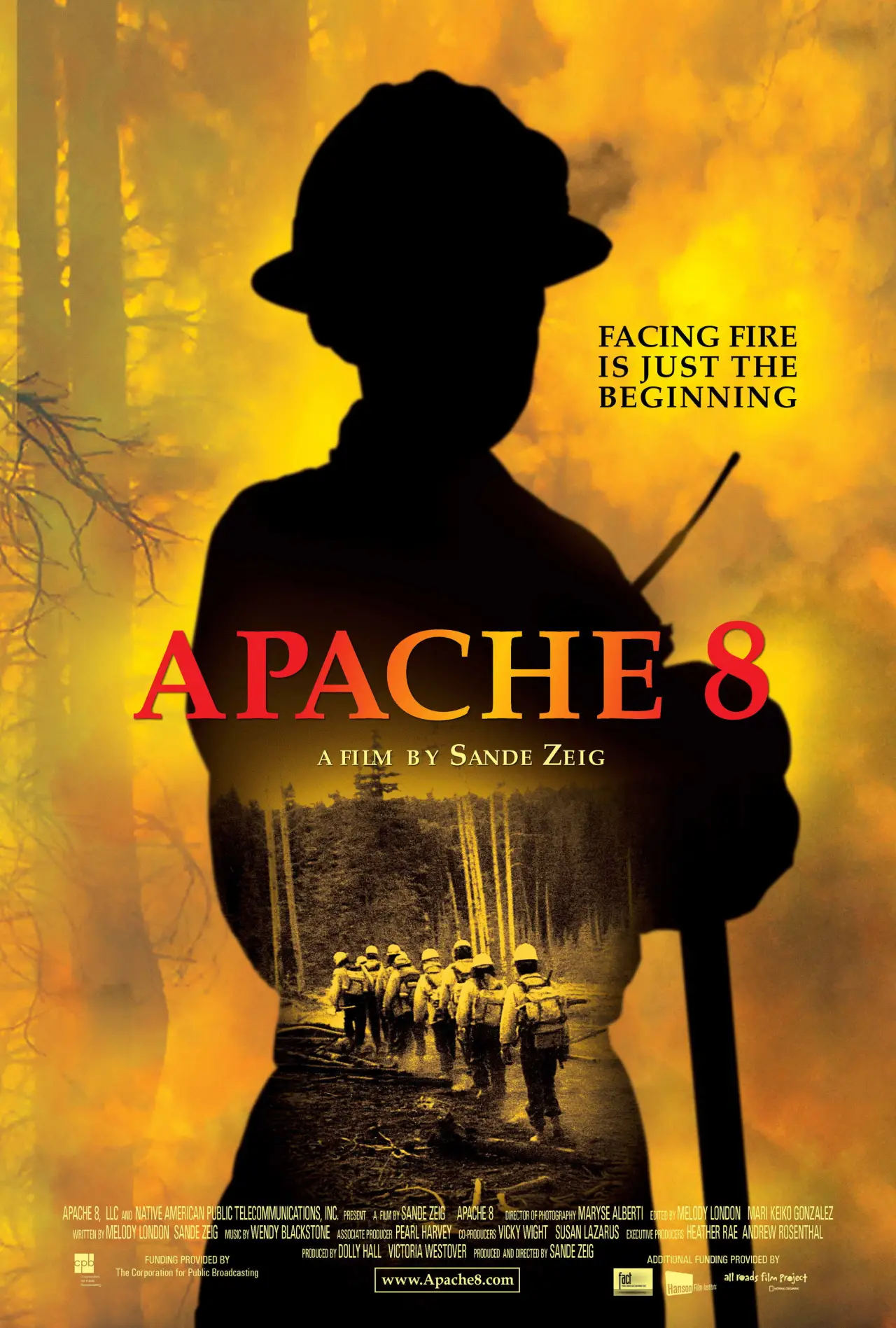 Plakat filmowy "Apache 8"